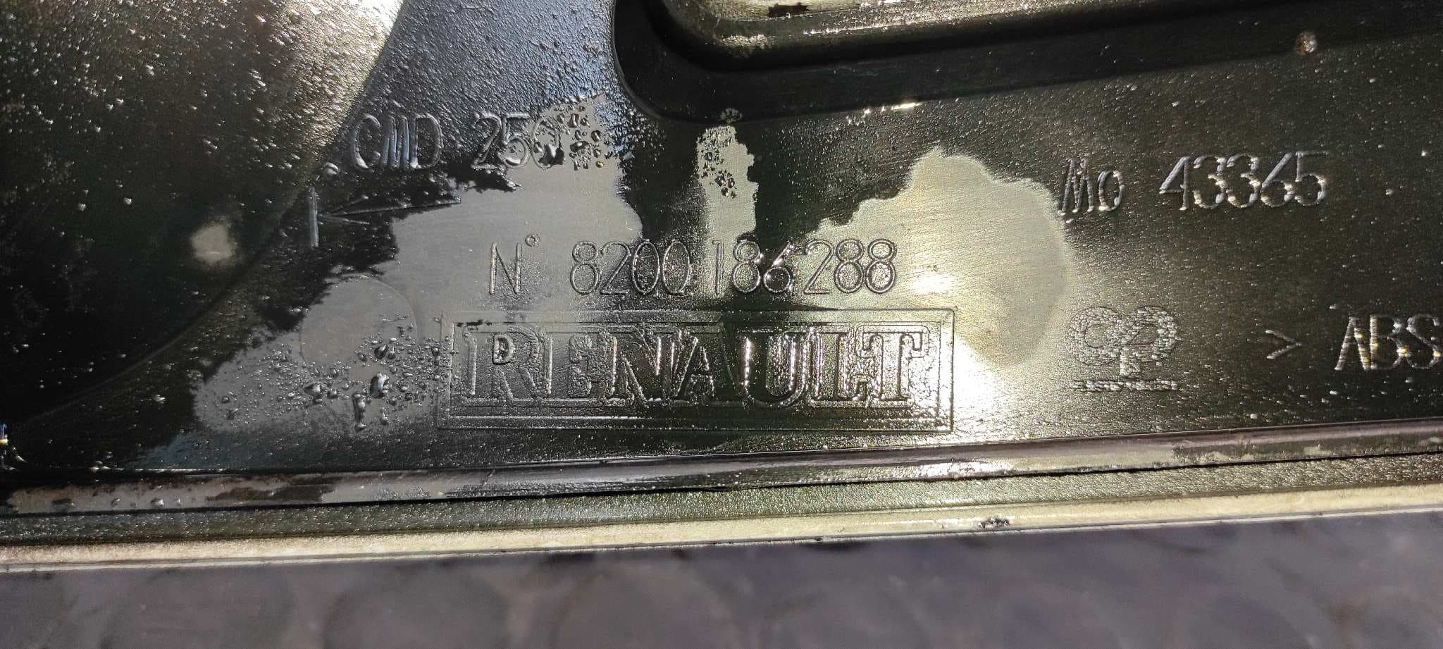 Recambio de REJILLA DELANTERA para NISSAN KUBISTAR (X76) 1.5 dCi Turbodiesel CAT K9K704 referencia OEM IAM 8200186288   - BLANCO 5