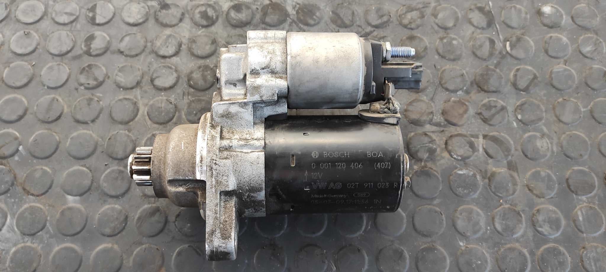 Recambio de MOTOR ARRANQUE para SKODA FABIA (6Y2/6Y3) Classic BME referencia OEM IAM 02T911023R   - BLANCO 4