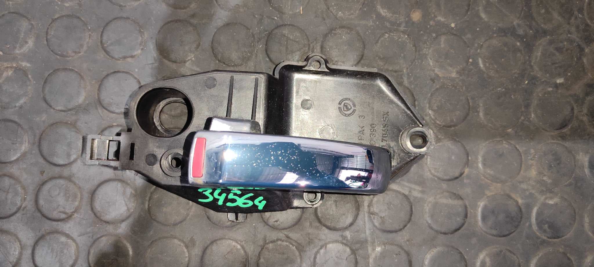 Recambio de MANETA INTERIOR DELANTERA IZQUIERDA para FIAT NUOVA 500 (150) Blackjack 169A4000 referencia OEM IAM 607049SX - BLANCO