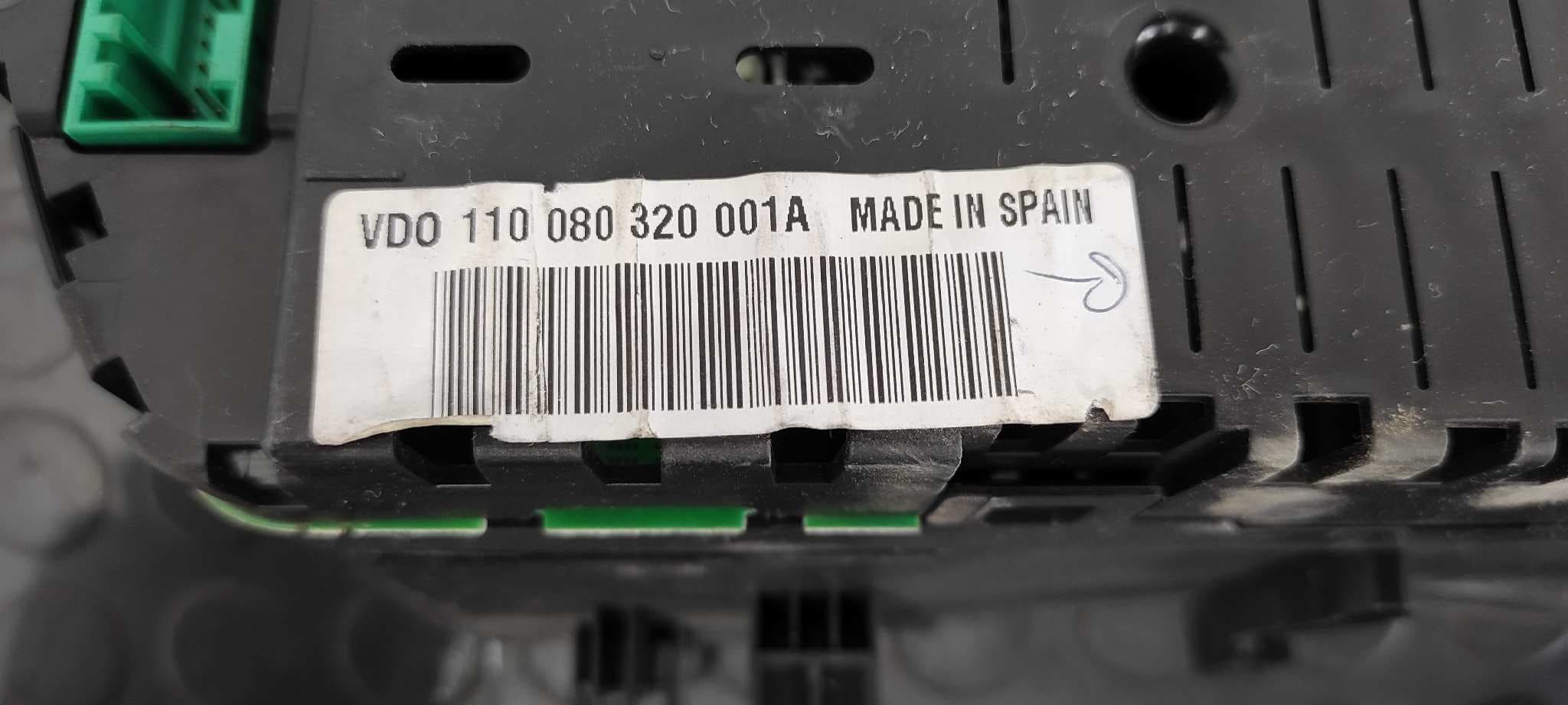 Recambio de CUADRO INSTRUMENTOS para VOLKSWAGEN POLO (9N3) 1.4 16V BKY referencia OEM IAM    - BLANCO 6