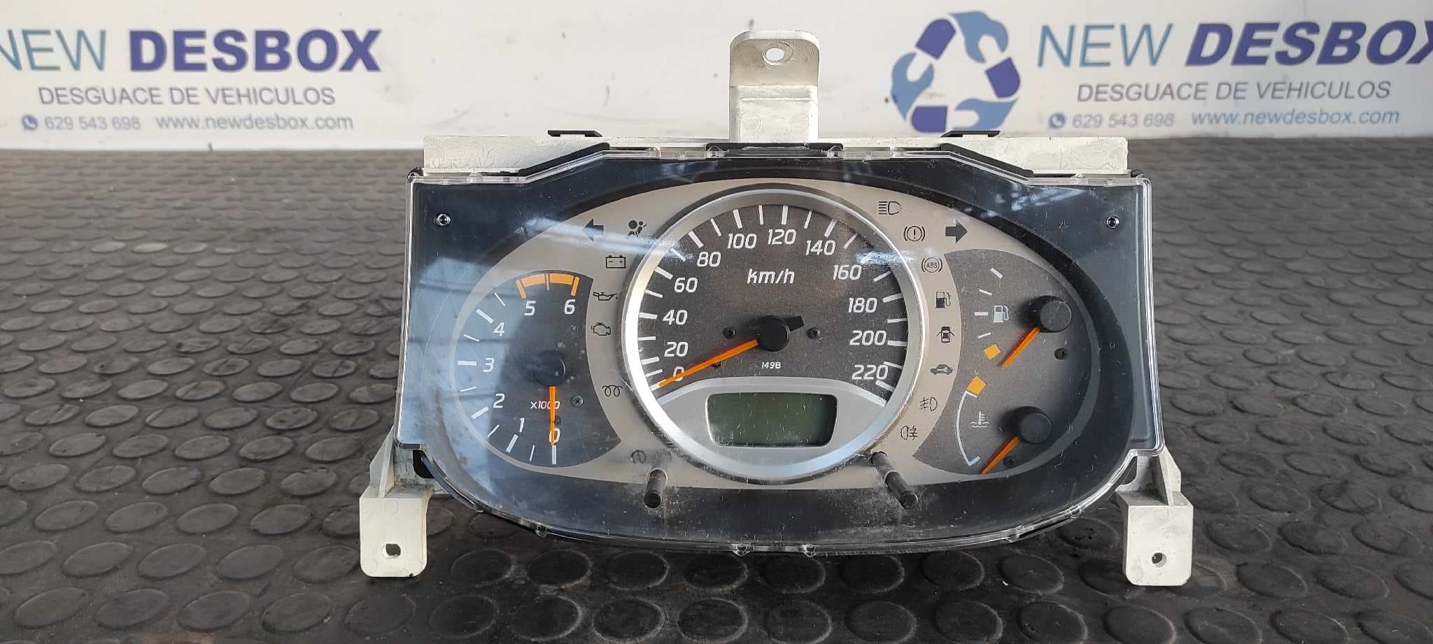 Recambio de CUADRO INSTRUMENTOS para NISSAN ALMERA TINO (V10M) Ambience YD22       referencia OEM IAM BU010   - BLANCO