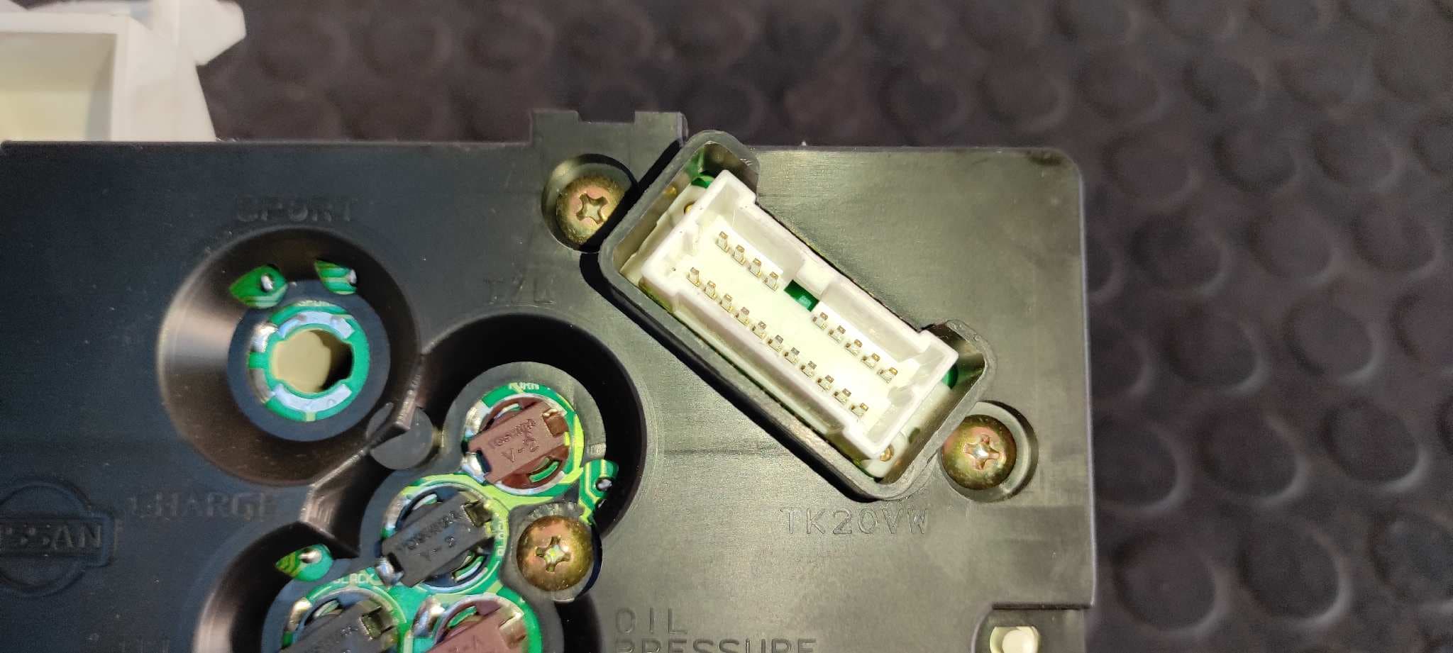 Recambio de CUADRO INSTRUMENTOS para NISSAN ALMERA TINO (V10M) Ambience YD22       referencia OEM IAM BU010   - BLANCO 9