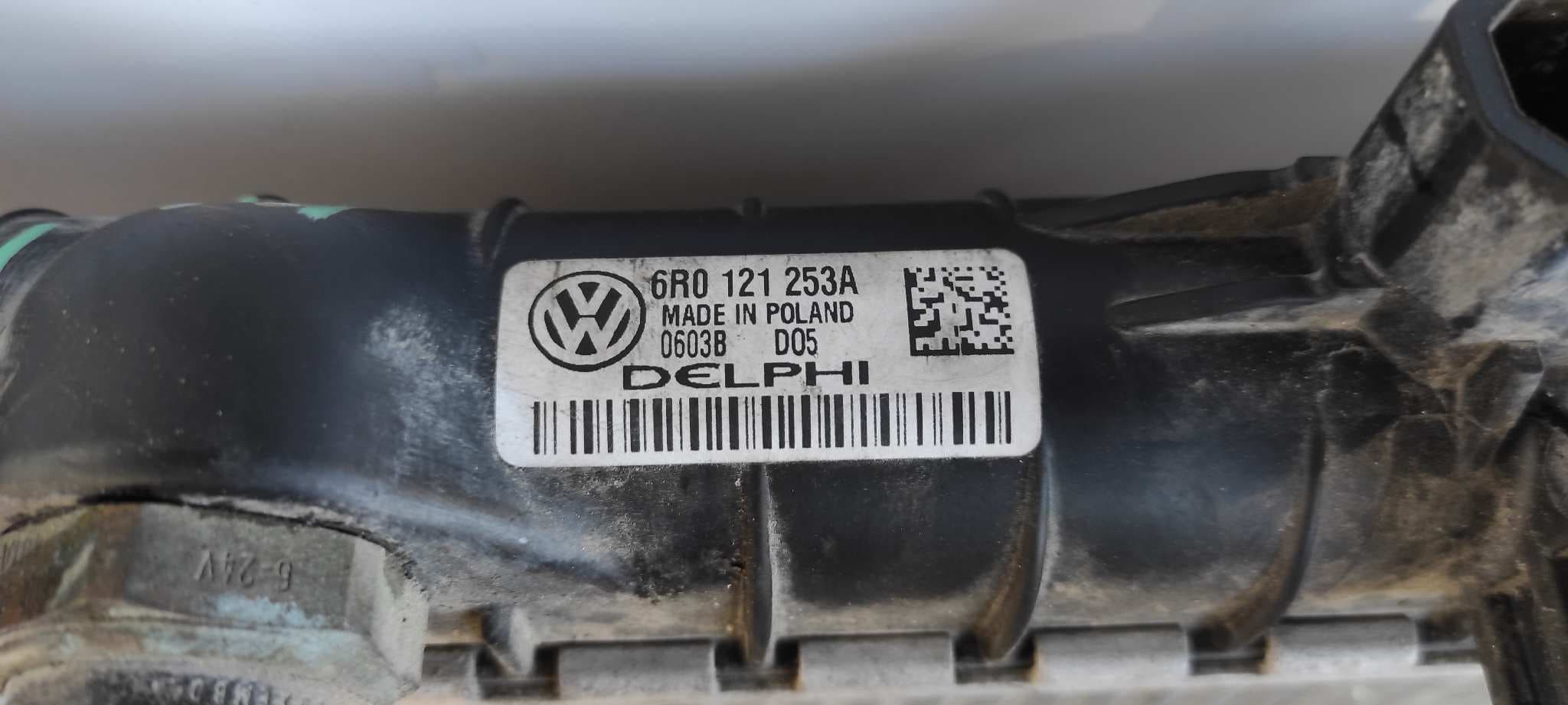 Recambio de RADIADOR AGUA para SEAT IBIZA SC (6J1) Ecomotive BMS referencia OEM IAM 6R0121253A   - BLANCO 5