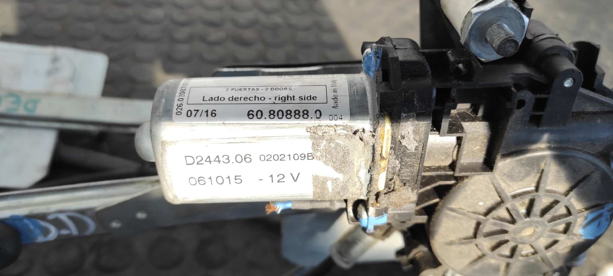 Recambio de ELEVALUNAS DELANTERO DERECHO para BMW MINI (R50,R53) Cooper S W10B16A referencia OEM IAM D244306   - ROJO 6