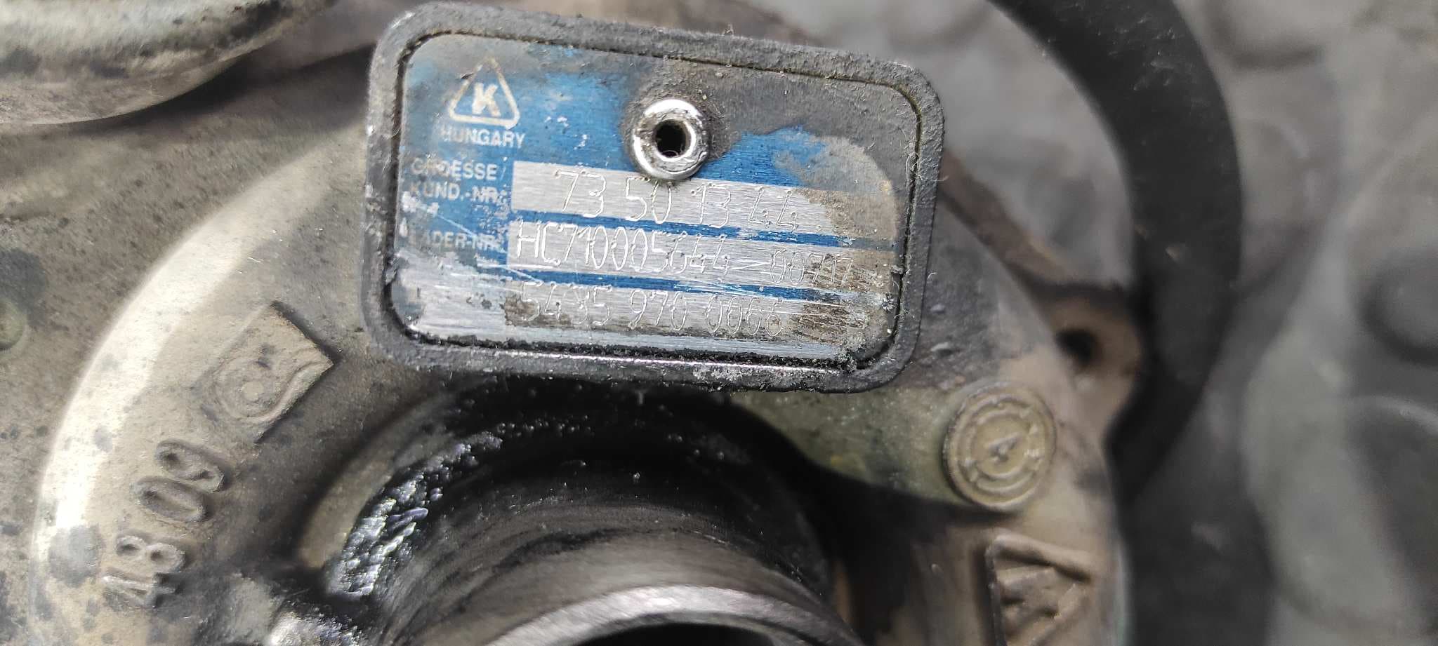 Recambio de TURBOCOMPRESOR para OPEL MERIVA Z13DT referencia OEM IAM 73501344   - NEGRO 6
