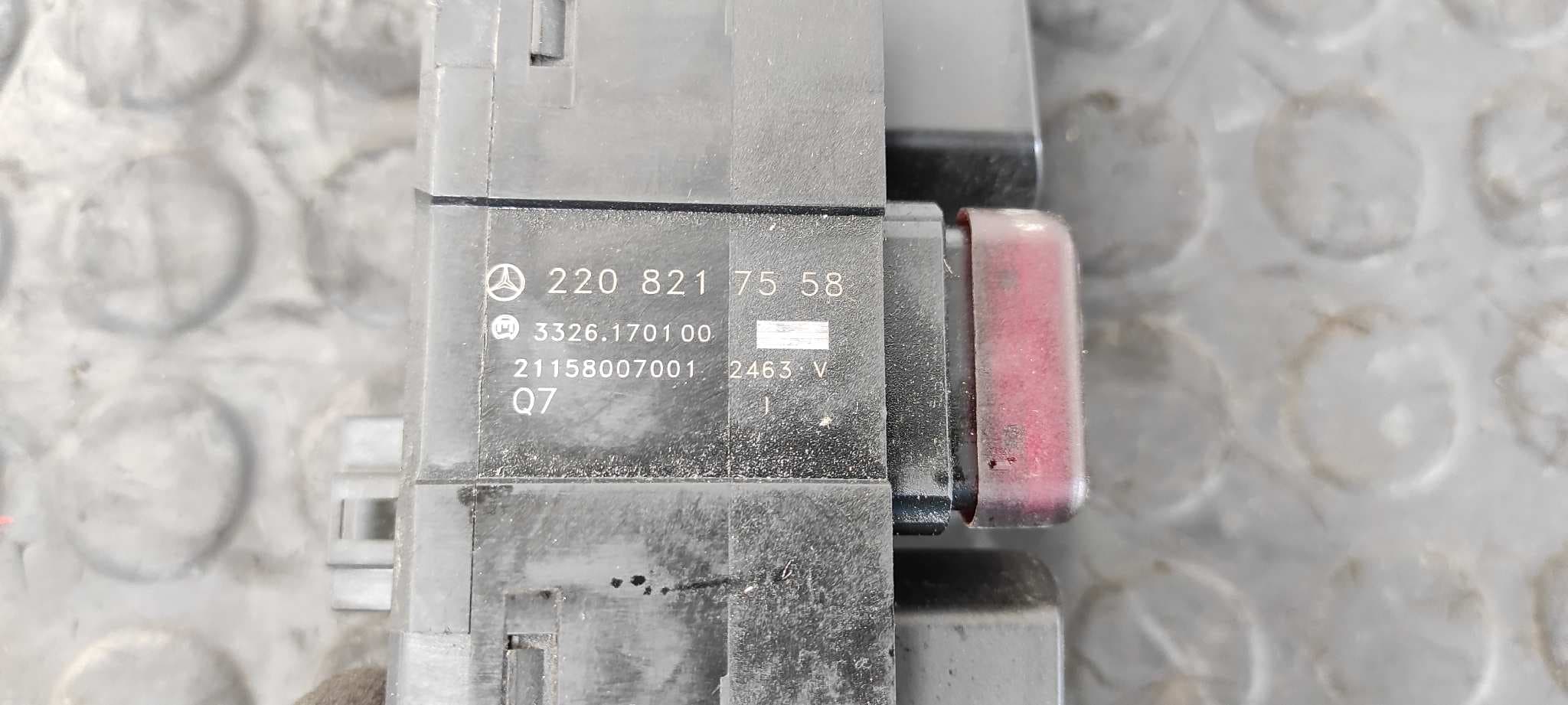 Recambio de WARNING para MERCEDES-BENZ CLASE S (W220) BERLINA 320 CDI (220.025) OM648960 referencia OEM IAM 2208217558   - VERDE 4