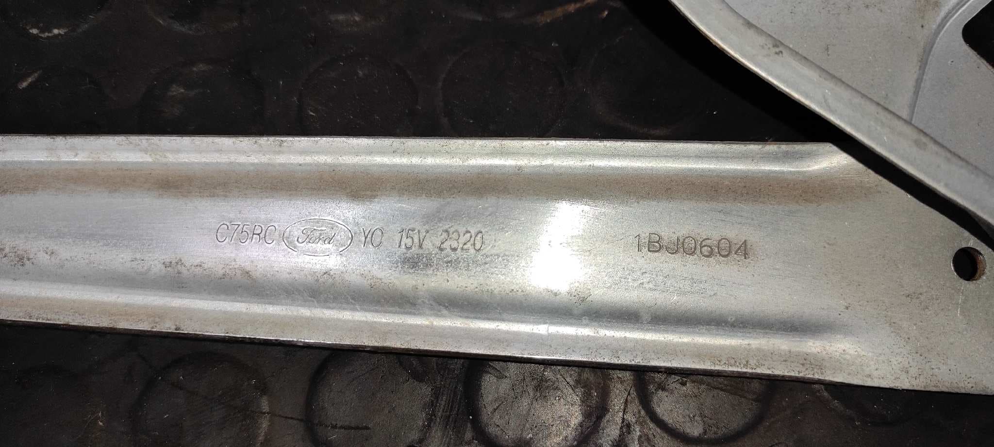 Recambio de ELEVALUNAS DELANTERO IZQUIERDO para FORD TRANSIT CAJA CERRADA, LARGA (FY) (2000 =>) D0FA referencia OEM IAM C75RC   - BLANCO 2