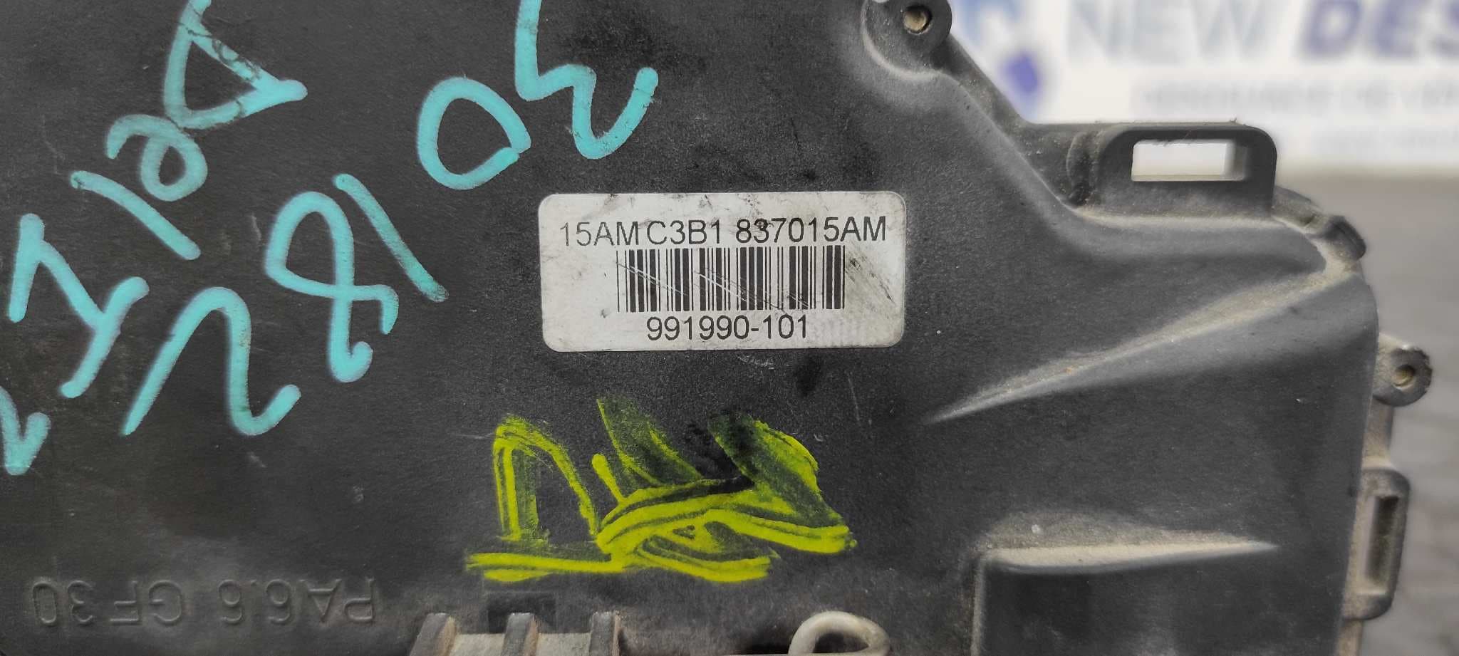Recambio de CERRADURA PUERTA DELANTERA IZQUIERDA para SEAT CORDOBA BERLINA (6L2) 1.4 16V BBY referencia OEM IAM C3B1837015AM   - AZUL 5