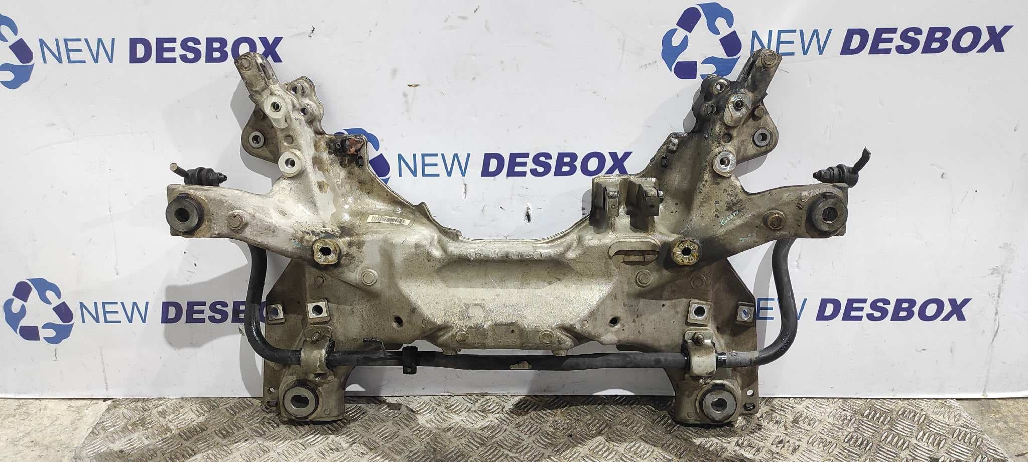 Recambio de PUENTE DELANTERO para PEUGEOT 407 SW 2.0 16V HDi FAP CAT (RHR / DW10BTED4) RHR referencia OEM IAM 9650769910   - NEGRO