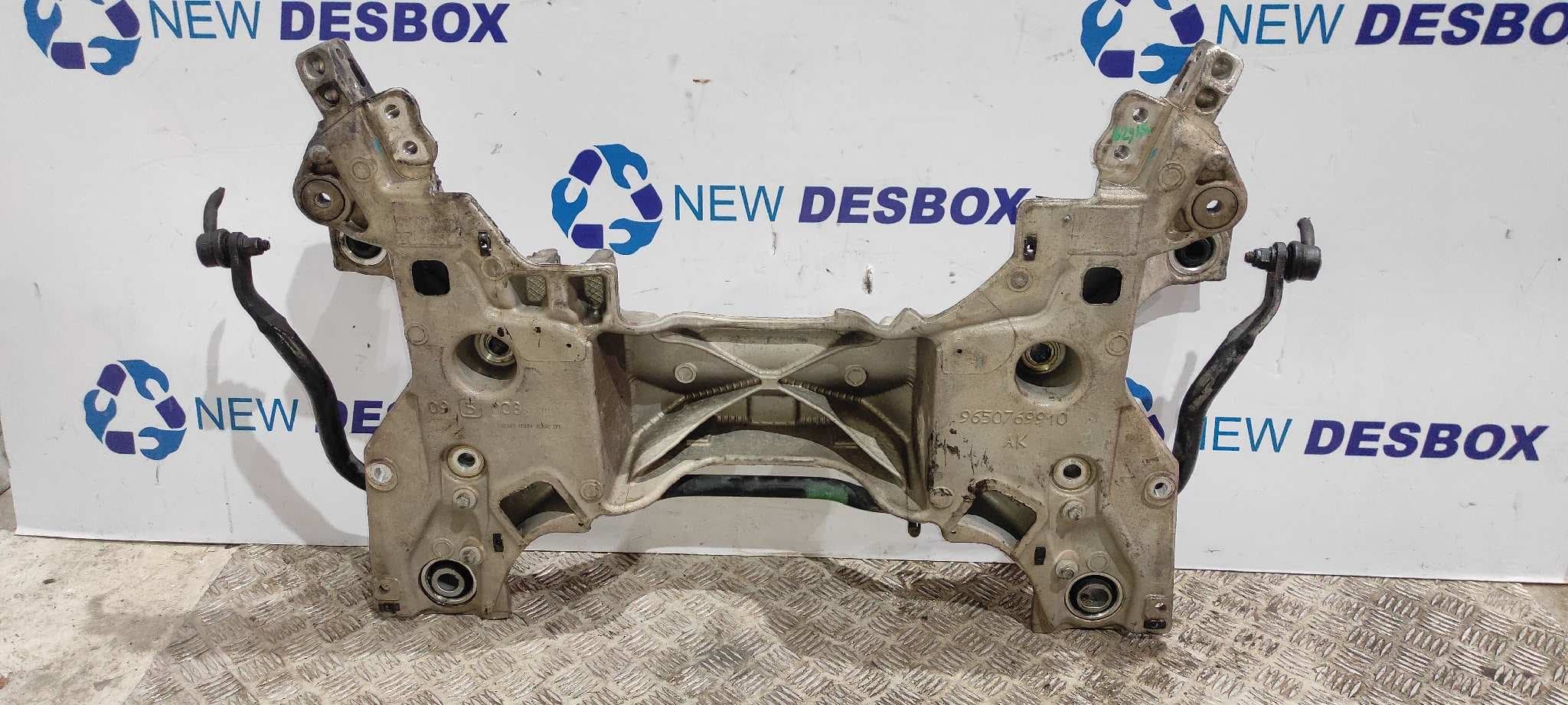 Recambio de PUENTE DELANTERO para PEUGEOT 407 SW 2.0 16V HDi FAP CAT (RHR / DW10BTED4) RHR referencia OEM IAM 9650769910   - NEGRO 11
