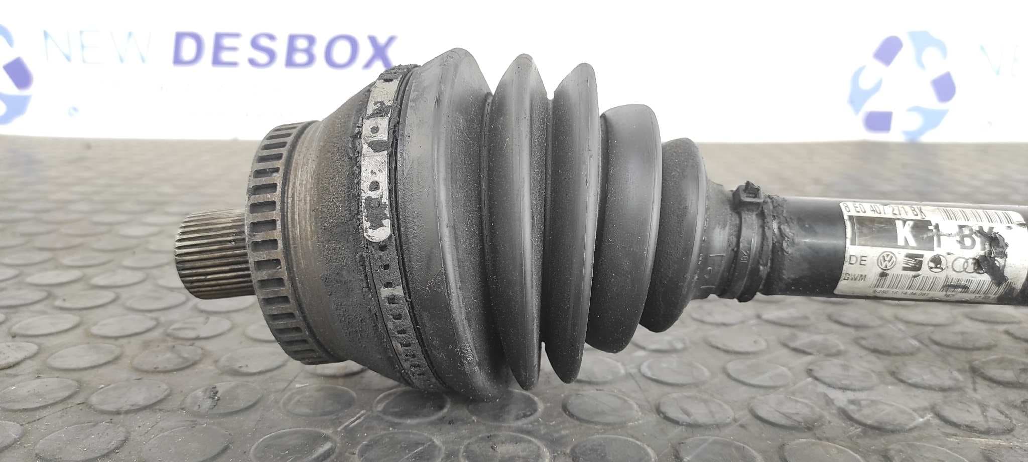 Recambio de TRANSMISION DELANTERA IZQUIERDA para AUDI A4 BERLINA (8E) BRE referencia OEM IAM 8E0407271BK   - NEGRO 2