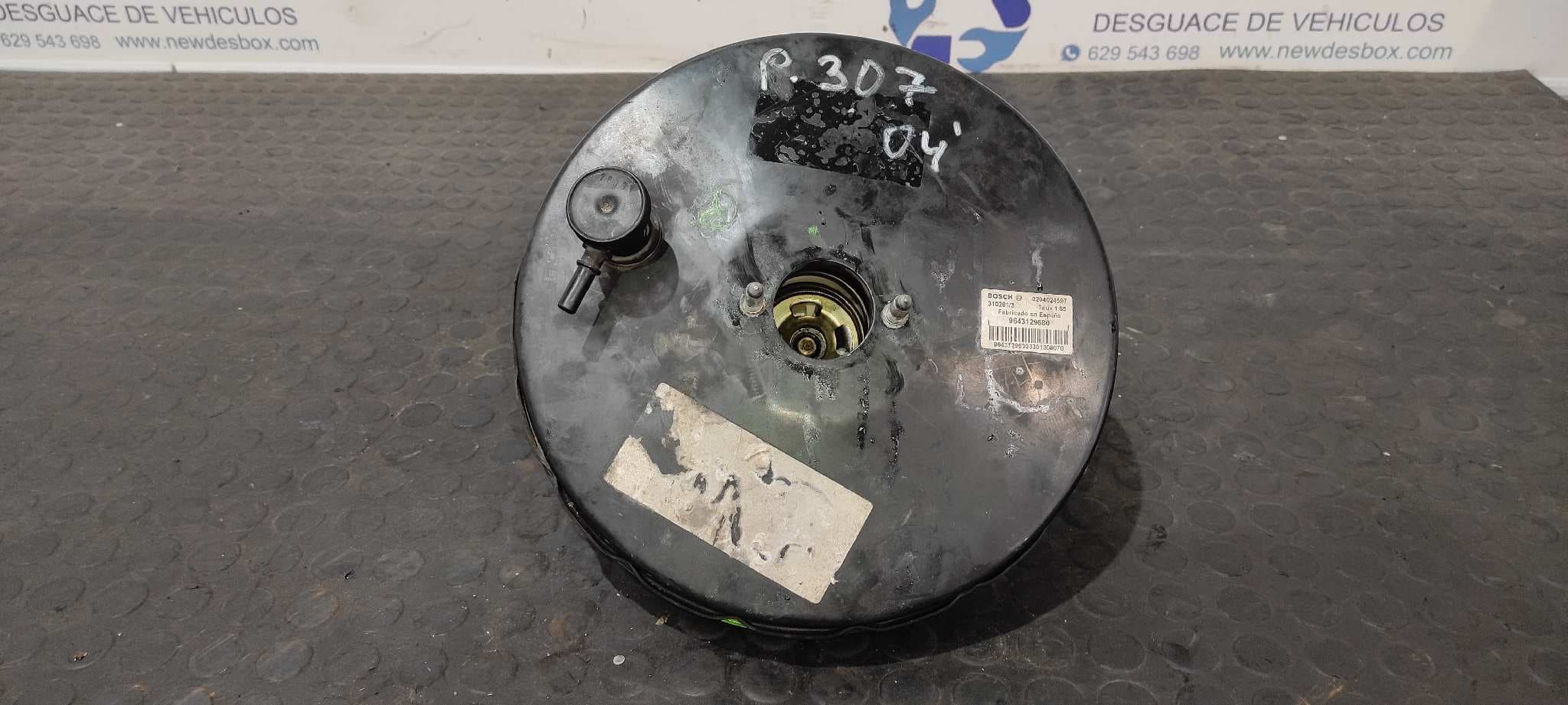 Recambio de SERVOFRENO para PEUGEOT 307 BERLINA (S2) 9HZ referencia OEM IAM 9643129680
