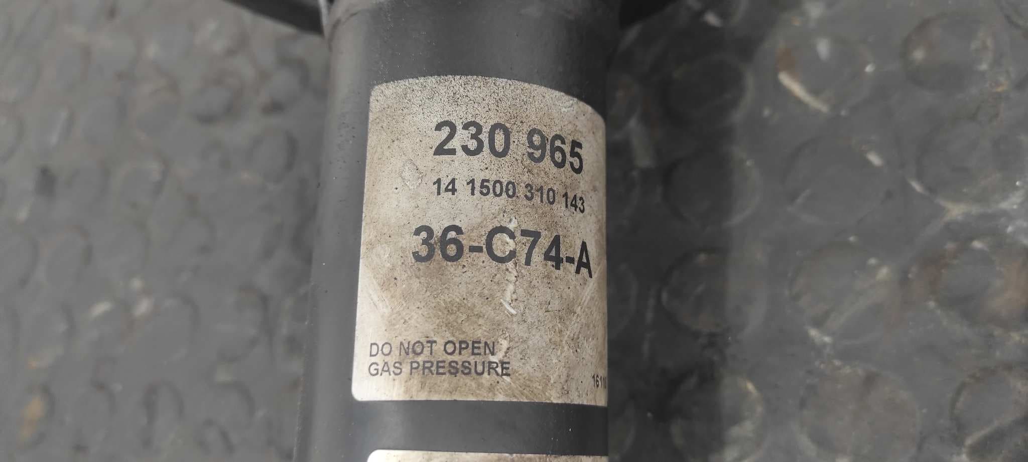 Recambio de AMORTIGUADOR DELANTERO DERECHO para FORD TRANSIT CAJA CERRADA, LARGA (FY) (2000 =>) FT  330   2.4  Express-Line D0FA referencia OEM IAM 36C74A   - BLANCO 4