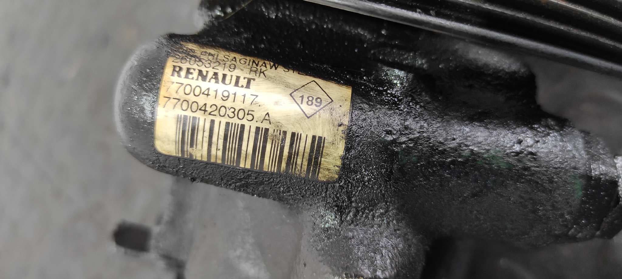 Recambio de BOMBA DIRECCION para RENAULT KANGOO (F/KC0) RN/alap modell (KCOA/C/D/E/H/U) K9KA7 referencia OEM IAM 7700419117   - BLANCO 6