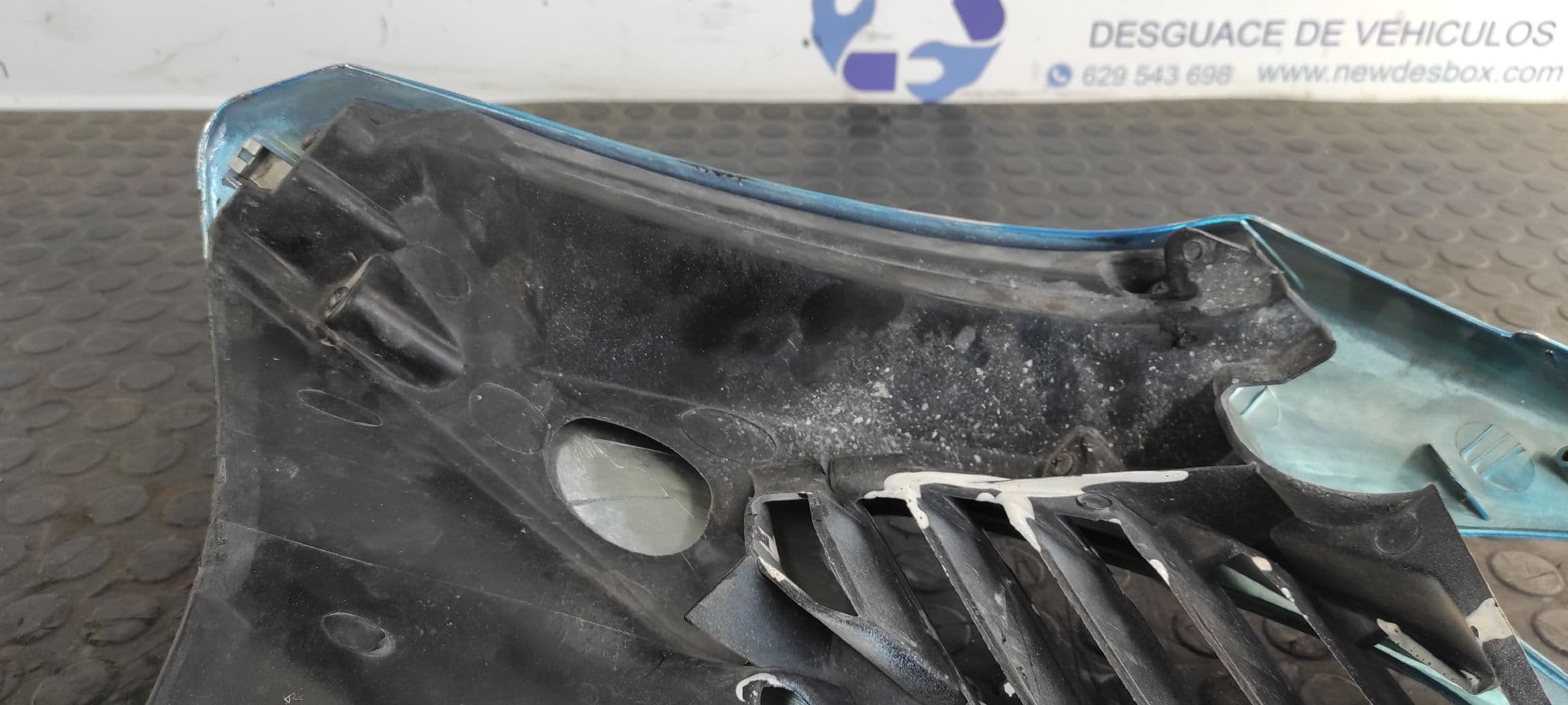 Recambio de PANEL FRONTAL para YAMAHA AEROX 50 AeroxR Race Replica 5AD referencia OEM IAM 5BRF837N   - AZUL 2
