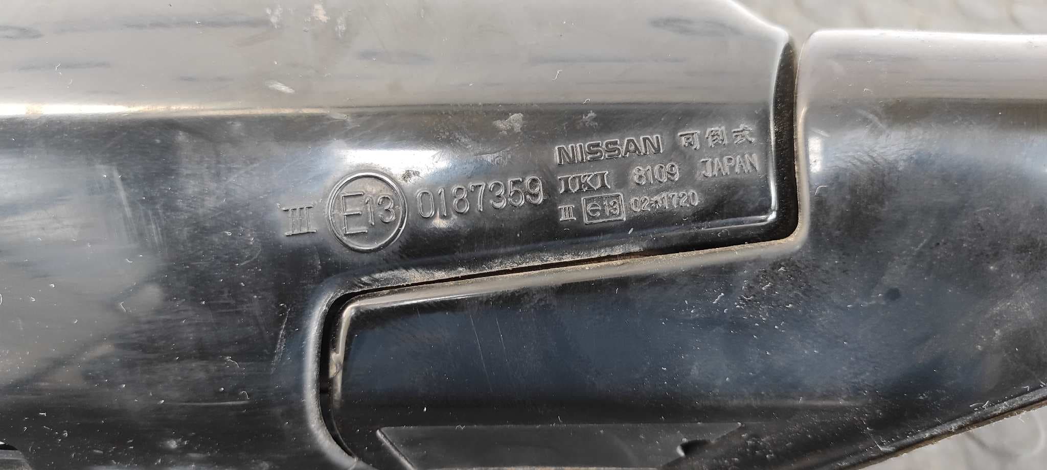Recambio de RETROVISOR DERECHO para NISSAN 200 SX (S13) referencia OEM IAM 01837359 2