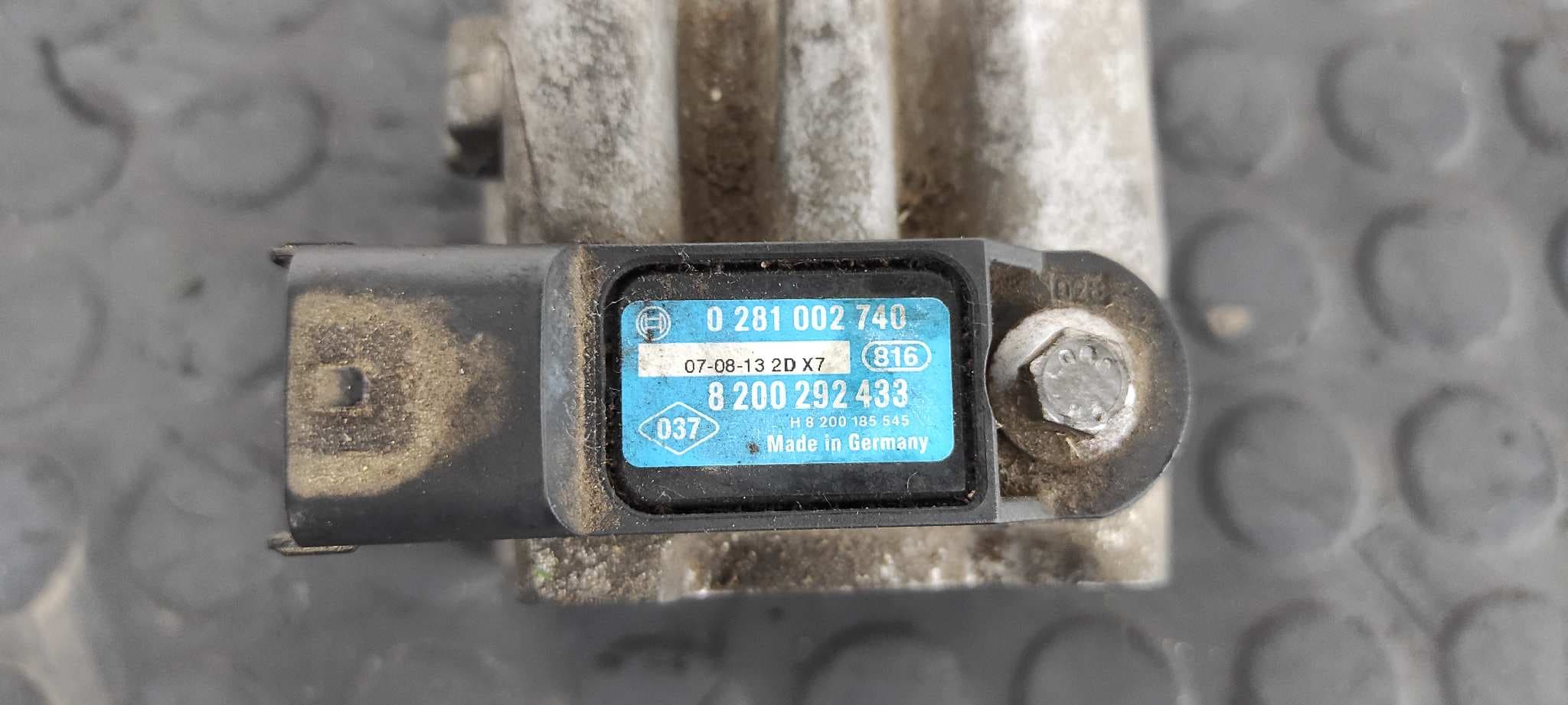 Recambio de VALVULA EGR para NISSAN QASHQAI (J10) Tekna Premium M9R referencia OEM IAM 8200596021A   - NEGRO 2
