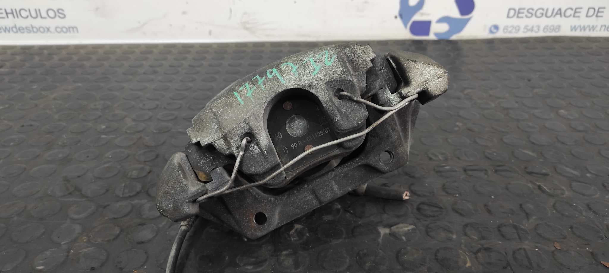 Recambio de PINZA DE FRENO DELANTERA IZQUIERDA para MERCEDES-BENZ CLASE SLK (W170) ROADSTER 230 Compressor (170.447) M111973 referencia OEM IAM    - AZUL 5