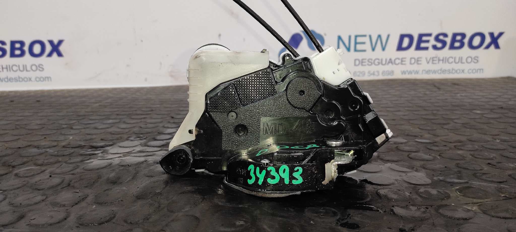 Recambio de CERRADURA PUERTA DELANTERA DERECHA para TOYOTA PRIUS (NHW30) Plug-in Hybrid Advance 2ZR referencia OEM IAM MD4   - BLANCO