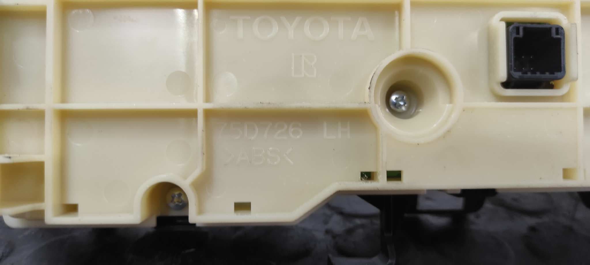 Recambio de MANDO CLIMATIZADOR para TOYOTA PRIUS (NHW30) Plug-in Hybrid Advance 2ZR referencia OEM IAM 5590047020   - BLANCO 5