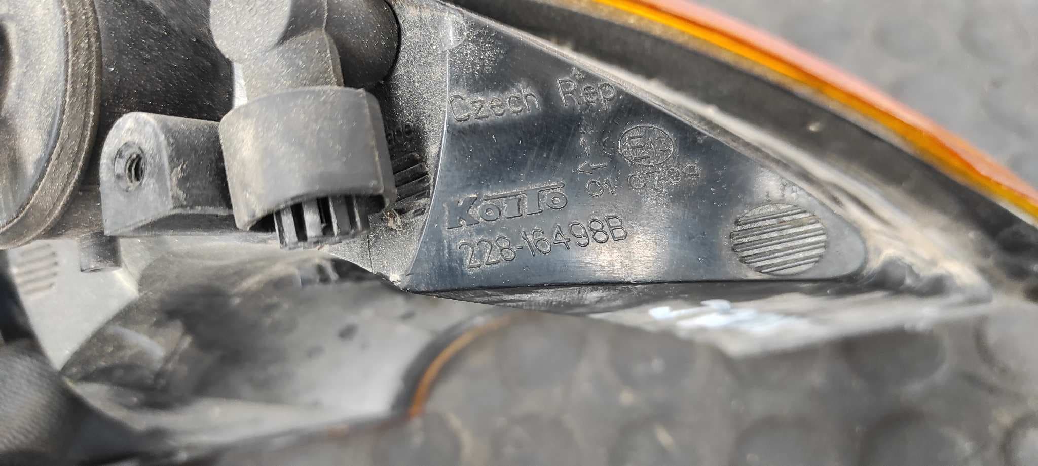 Recambio de PILOTO DELANTERO IZQUIERDO para RENAULT MODUS 1.5 dCi Diesel K9K750 referencia OEM IAM 22816498B   - NEGRO 6