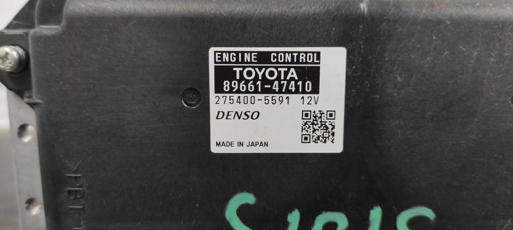Recambio de CENTRALITA MOTOR UCE para TOYOTA PRIUS (NHW30) Plug-in Hybrid Advance 2ZR referencia OEM IAM 8966147410   - BLANCO 3