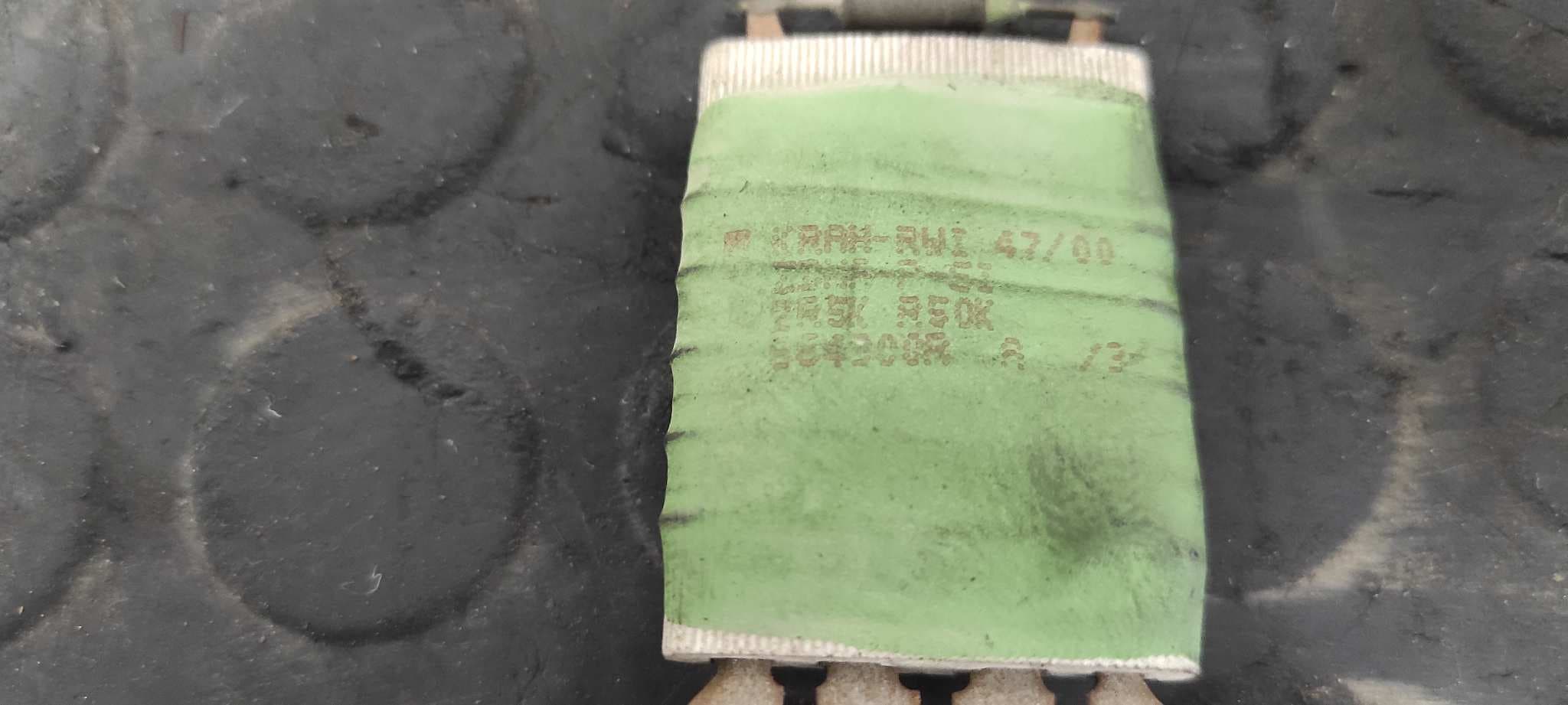 Recambio de RESISTENCIA CALEFACCION para RENAULT MASTER DOBLE CABINE, CAJA ABIERTA/CHASIS Chasis Batalla 3578 mm G9T C7 referencia OEM IAM 664900R   - BLANCO 8
