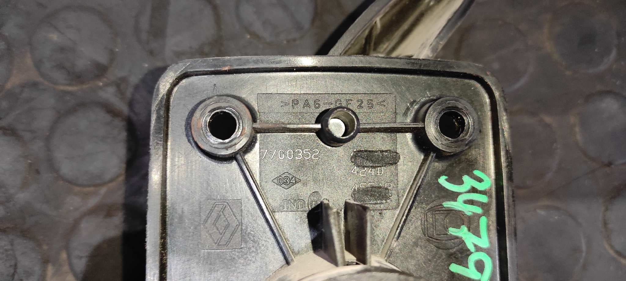 Recambio de MANETA INTERIOR LATERAL DERECHA para RENAULT MASTER DOBLE CABINE, CAJA ABIERTA/CHASIS Chasis Batalla 3578 mm G9T C7 referencia OEM IAM 77003524240   - BLANCO 6