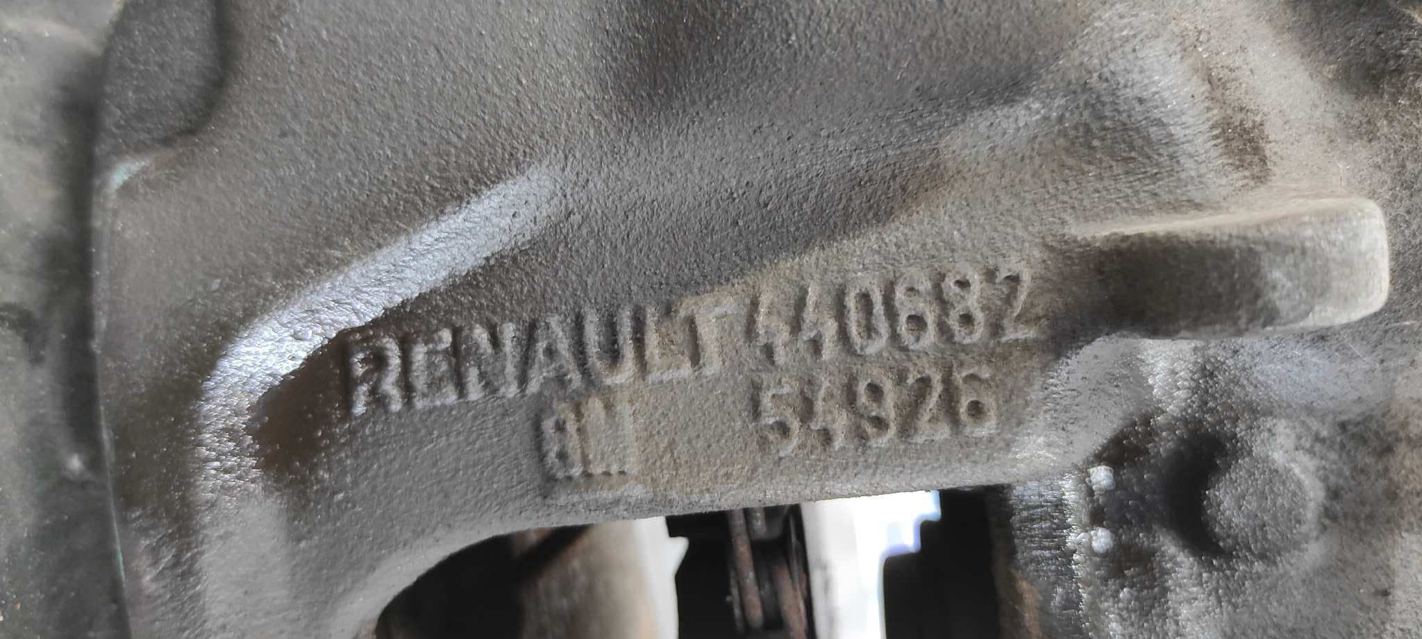 Recambio de PINZA DE FRENO DELANTERA DERECHA para RENAULT TRAFIC COMBI (AB 4.01) F9QU7 referencia OEM IAM 440682   - BLANCO 2