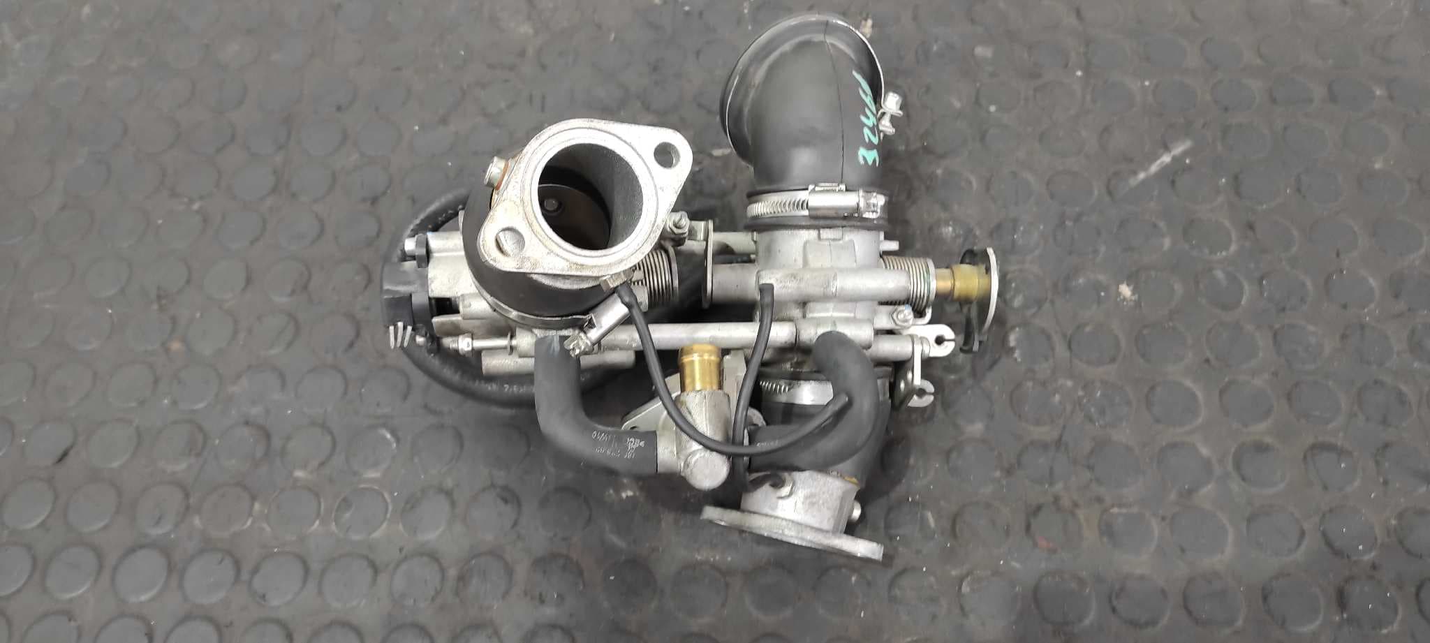 Recambio de CAJA MARIPOSA para DUCATI MONSTER 796 Monster 796 20th Anniversary 796A2B referencia OEM IAM BING   - AZUL CLARO 4