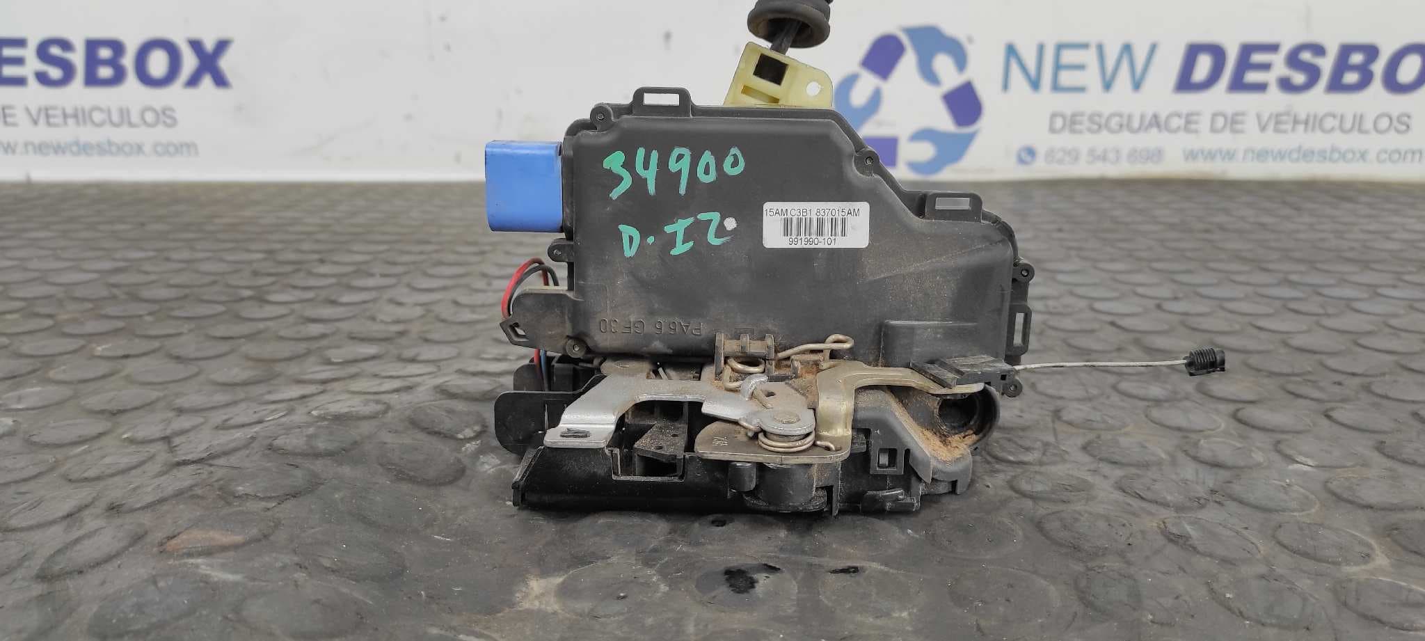 Recambio de CERRADURA PUERTA DELANTERA IZQUIERDA para SEAT IBIZA (6L1) Ecomotive BNV referencia OEM IAM C3B1837015AM   - ROJO
