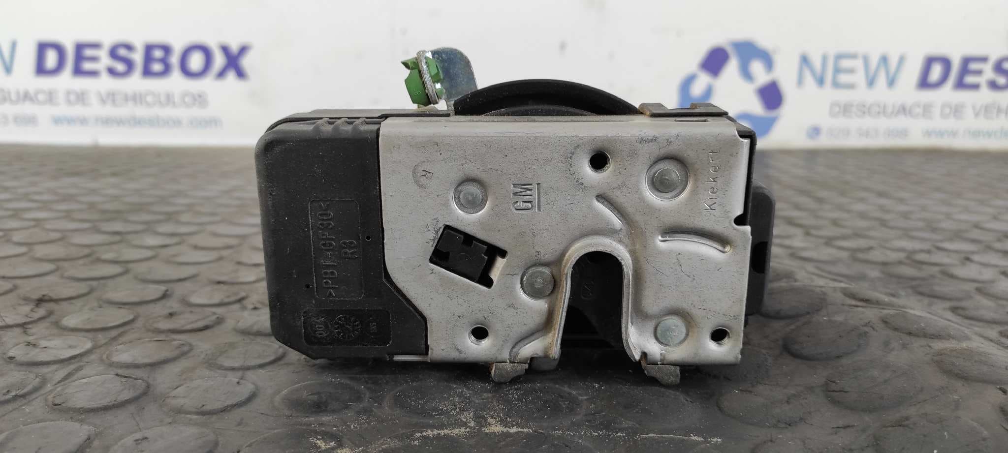 Recambio de CERRADURA PUERTA DELANTERA DERECHA para OPEL MERIVA Enjoy Z16SE referencia OEM IAM 13154792   - BLANCO 3
