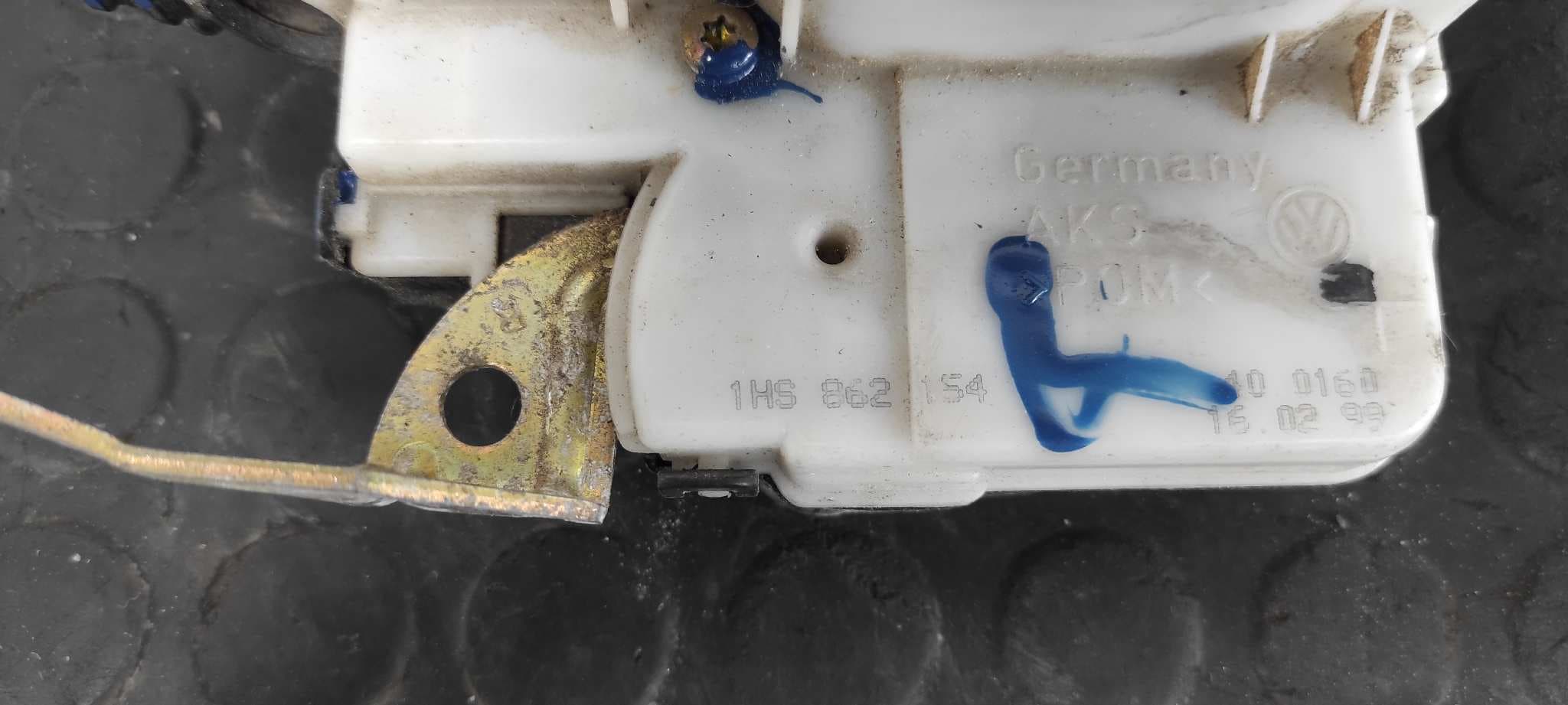 Recambio de CERRADURA PUERTA DELANTERA DERECHA para SEAT IBIZA (6K) Básico 1Y referencia OEM IAM 1HS862154   - AZUL 3