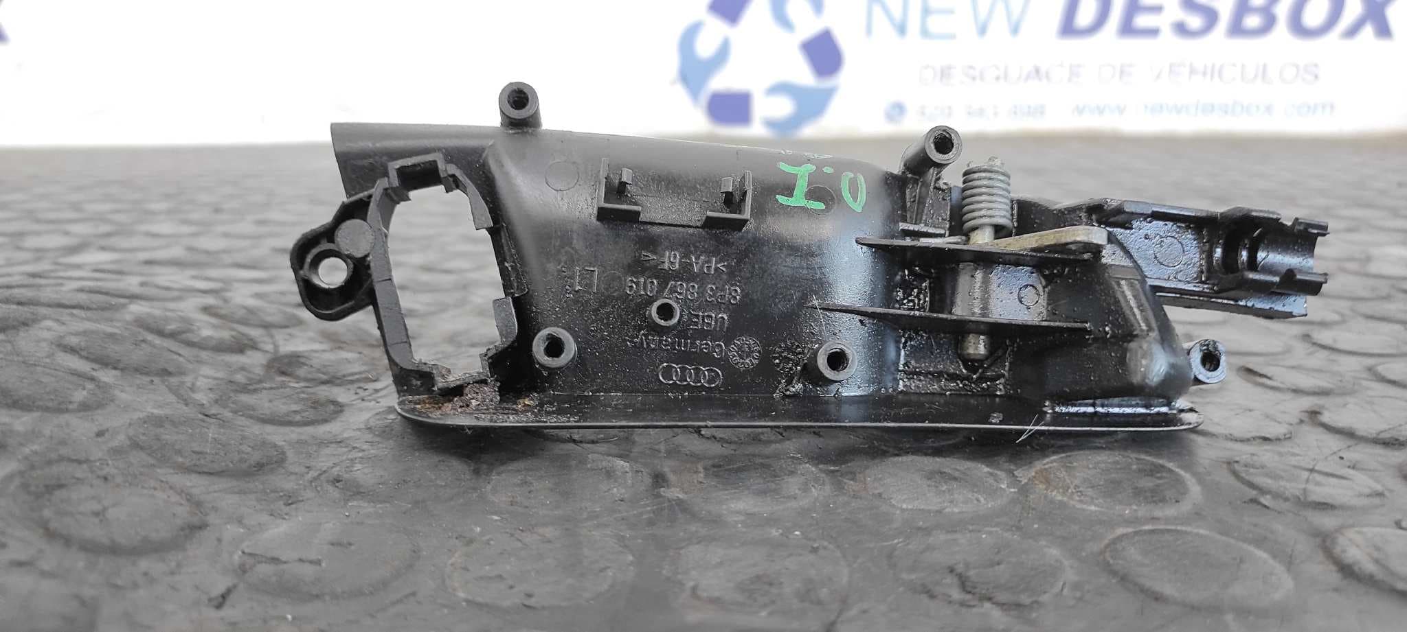 Recambio de MANETA INTERIOR DELANTERA IZQUIERDA para AUDI A3 (8P) 2.0 TDI Ambiente BKD referencia OEM IAM 8P3867019   - NEGRO 5