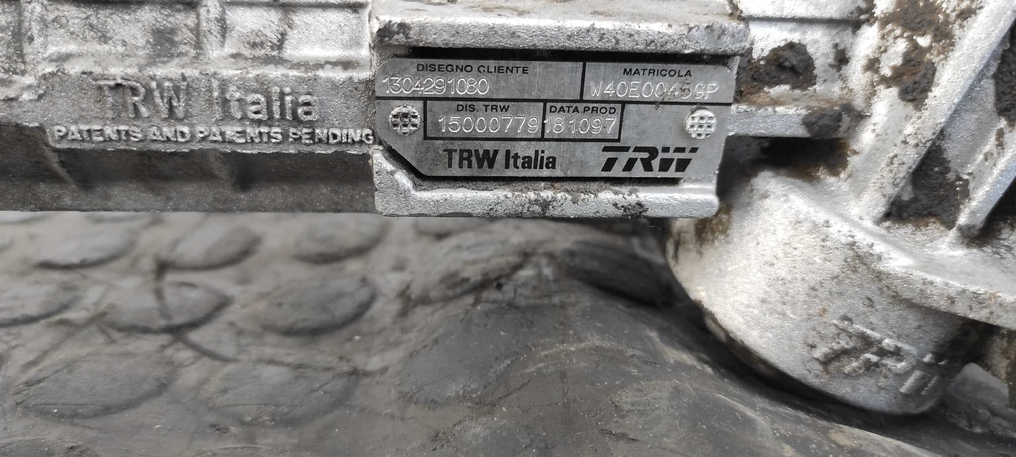 Recambio de CREMALLERA DIRECCION para FIAT DUCATO CAJA CERR. TECHO ELEVADO (DESDE 03.94) Maxi D 2,5          Batalla 3200 8140.67 referencia OEM IAM 1304291080   - BLANCO 2