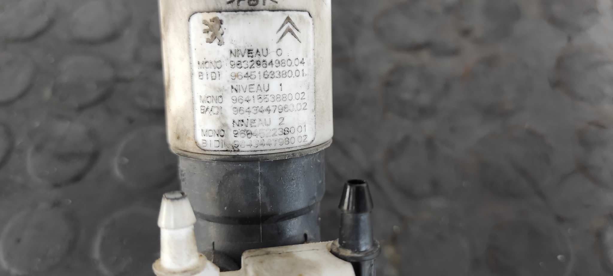 Recambio de BOMBA LIMPIA para CITROEN XSARA PICASSO 1.6 16V Exclusive NFV referencia OEM IAM 9632984980   - BLANCO 4