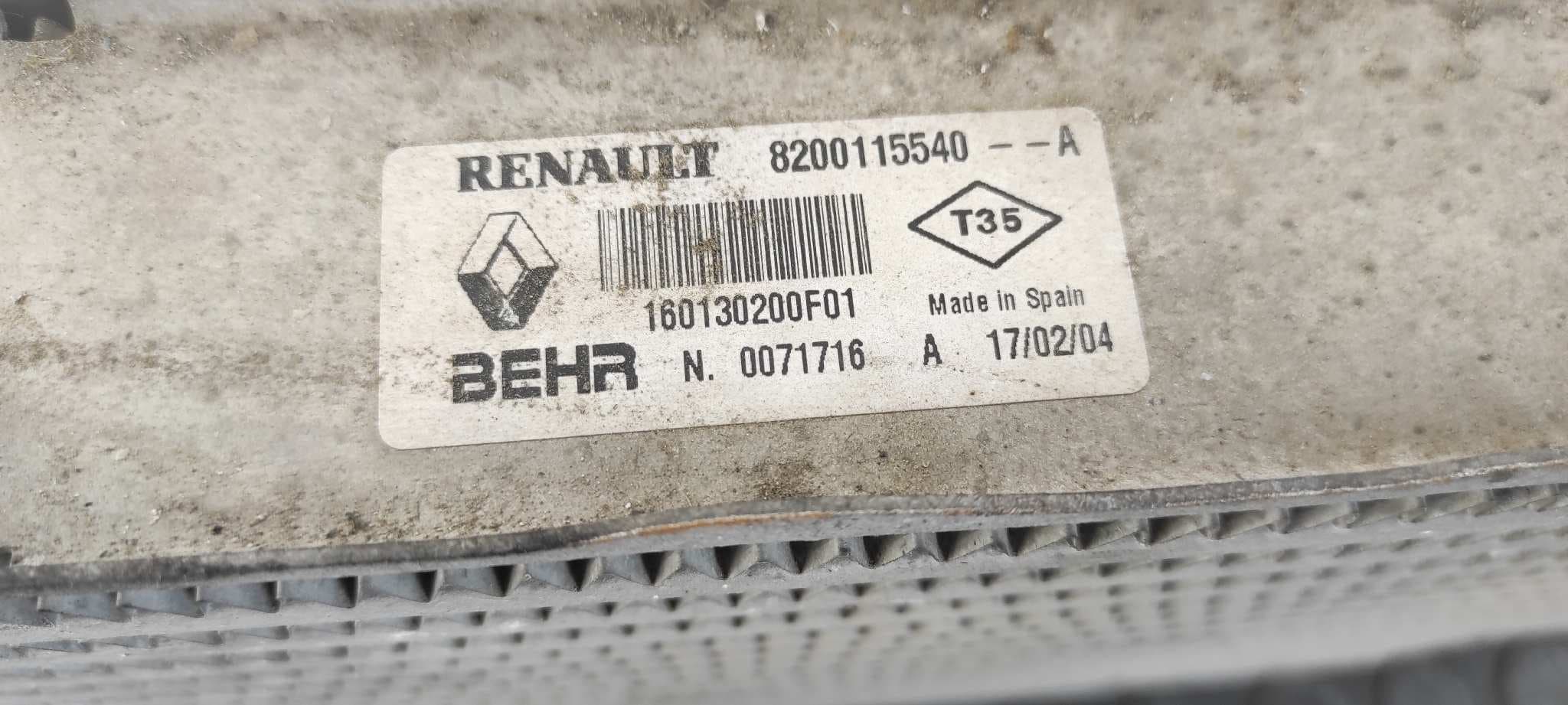 Recambio de INTERCOOLER para RENAULT MEGANE II BERLINA 3P Confort Authentique F9Q D8 referencia OEM IAM 8200115540A   - BLANCO 5