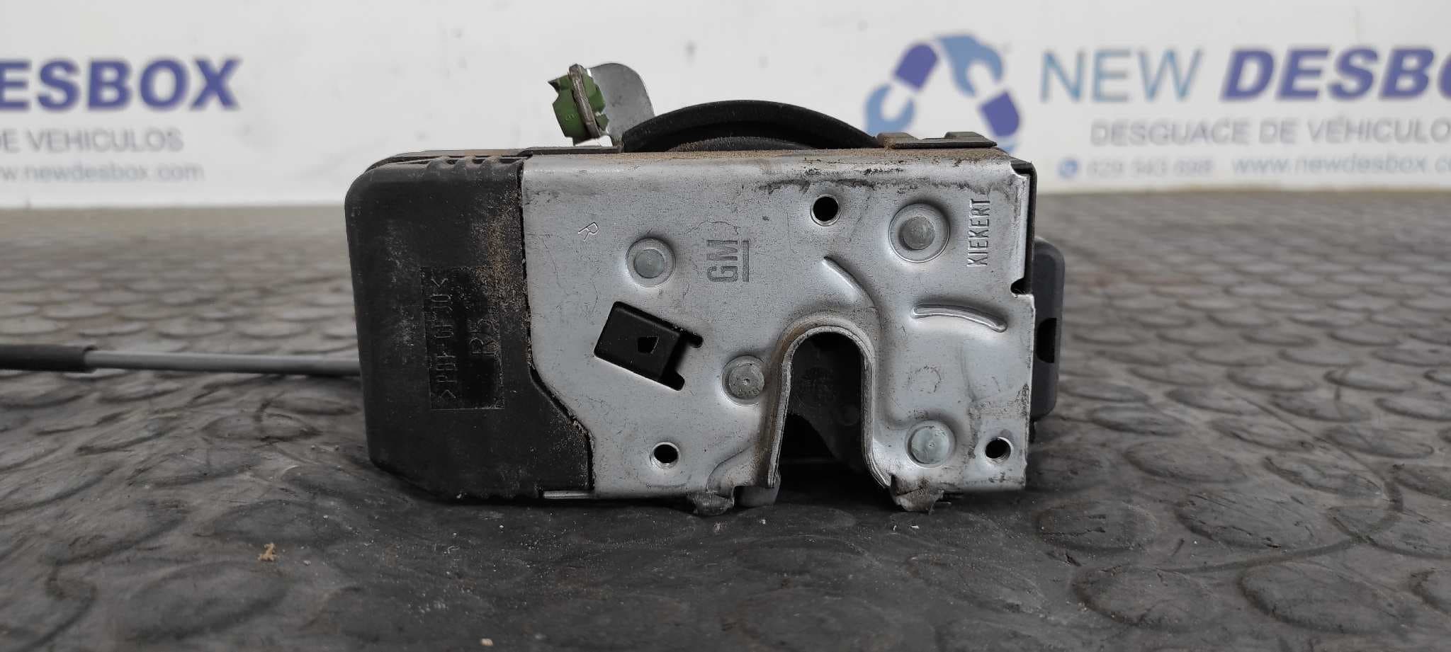 Recambio de CERRADURA PUERTA DELANTERA DERECHA para OPEL ZAFIRA A 2.0 DTI Y20DTH referencia OEM IAM 24444016   - AZUL 2