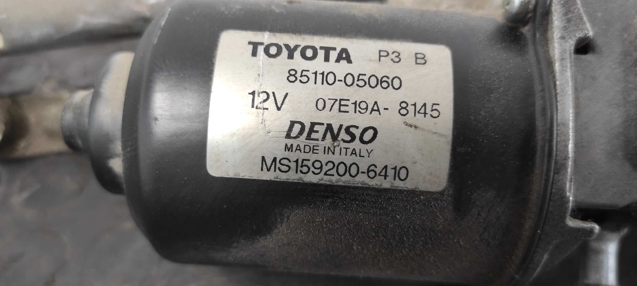 Recambio de MOTOR LIMPIA DELANTERO para TOYOTA AVENSIS BERLINA (T25) 2.0 D4-D Executive Berlina (5-ptas.) 1CDFTV referencia OEM IAM 8511005060   - AZUL 3