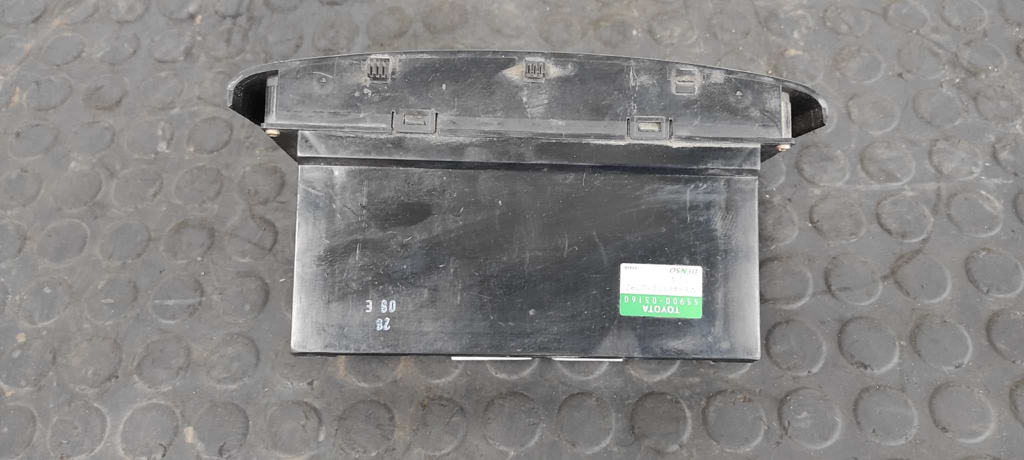 Recambio de MANDO CLIMATIZADOR para TOYOTA AVENSIS BERLINA (T25) 2.0 D4-D Executive Berlina (5-ptas.) 1CDFTV referencia OEM IAM 5590005160   - AZUL 7