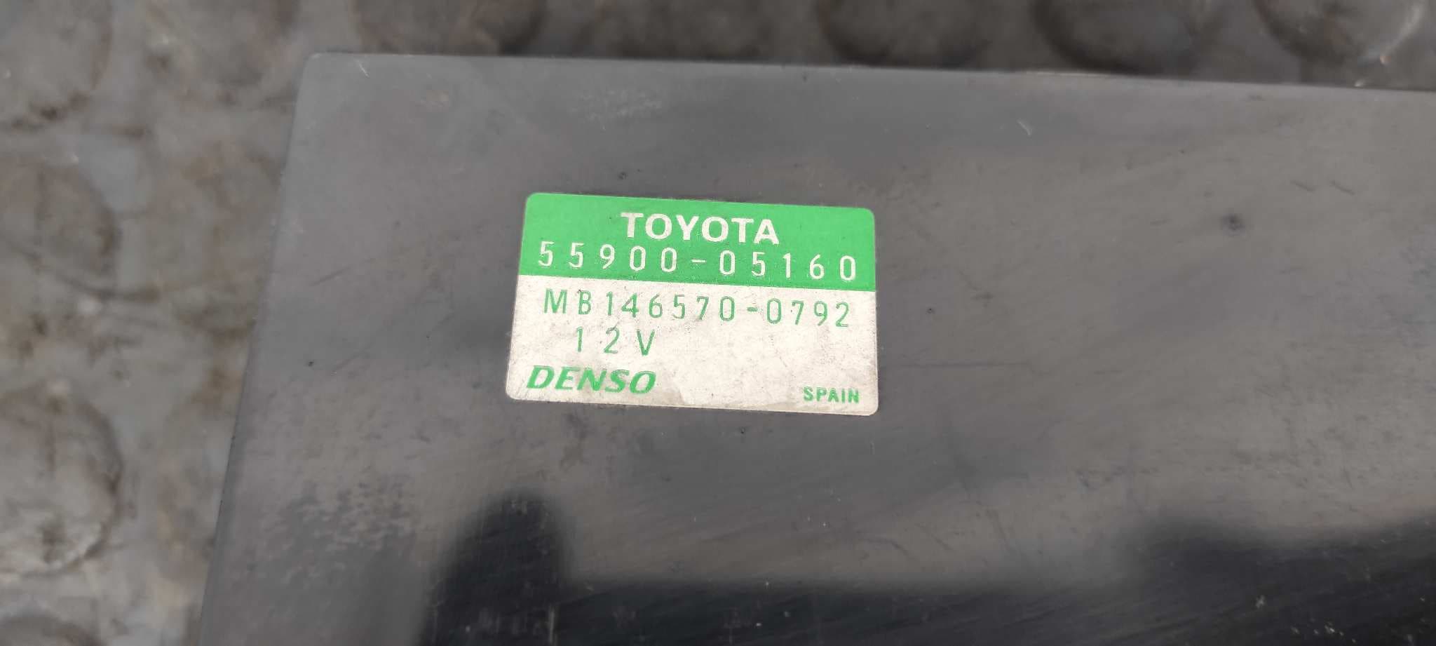 Recambio de MANDO CLIMATIZADOR para TOYOTA AVENSIS BERLINA (T25) 2.0 D4-D Executive Berlina (5-ptas.) 1CDFTV referencia OEM IAM 5590005160   - AZUL 2