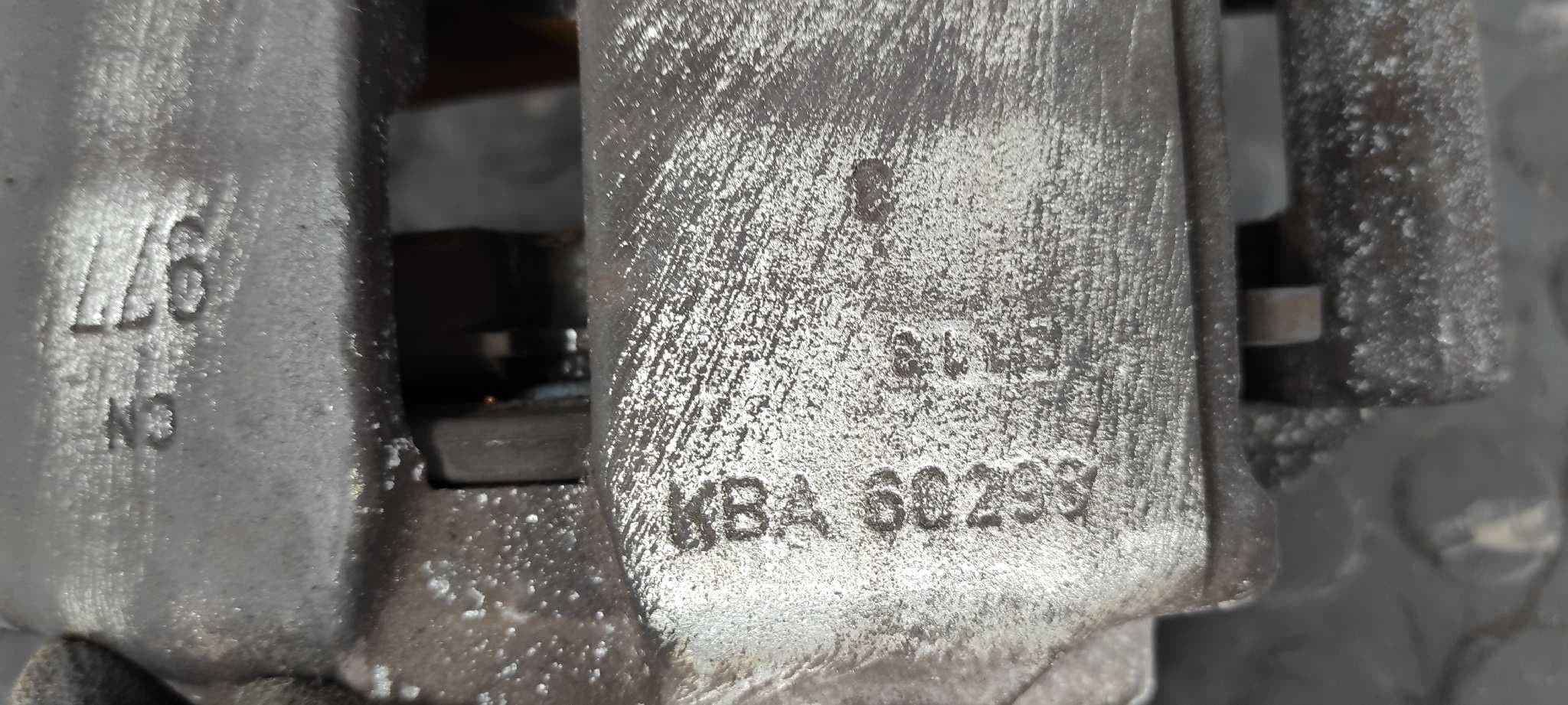 Recambio de PINZA DE FRENO DELANTERA IZQUIERDA para OPEL CALIBRA 2.0 C20NE referencia OEM IAM KBA60298   - GRIS 4