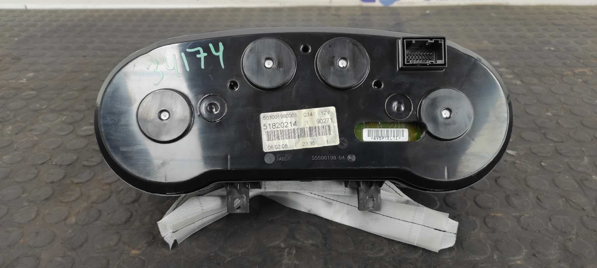 Recambio de CUADRO INSTRUMENTOS para FIAT BRAVO (198) 198A3000 referencia OEM IAM 51820214   - ROJO 6