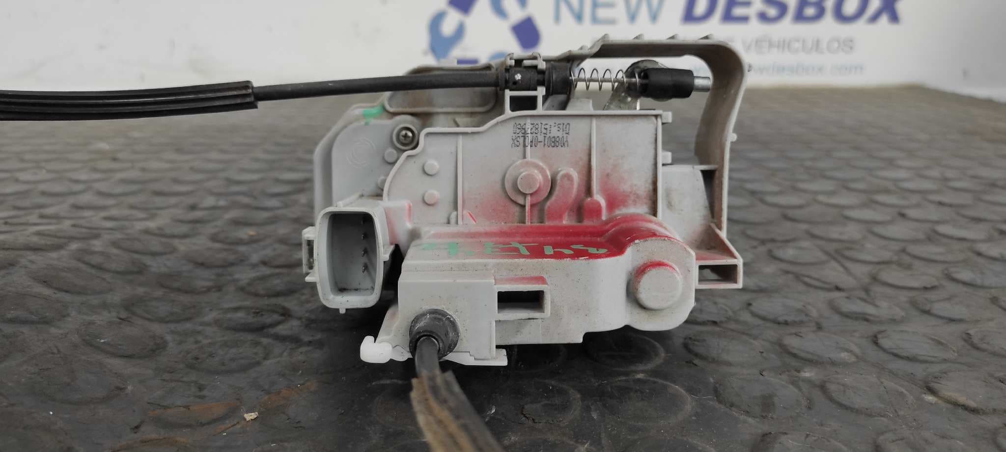 Recambio de CERRADURA PUERTA TRASERA IZQUIERDA para FIAT BRAVO (198) 1.6 16V Multijet Easy (77kW) 198A3000 referencia OEM IAM 151827960   - ROJO 3