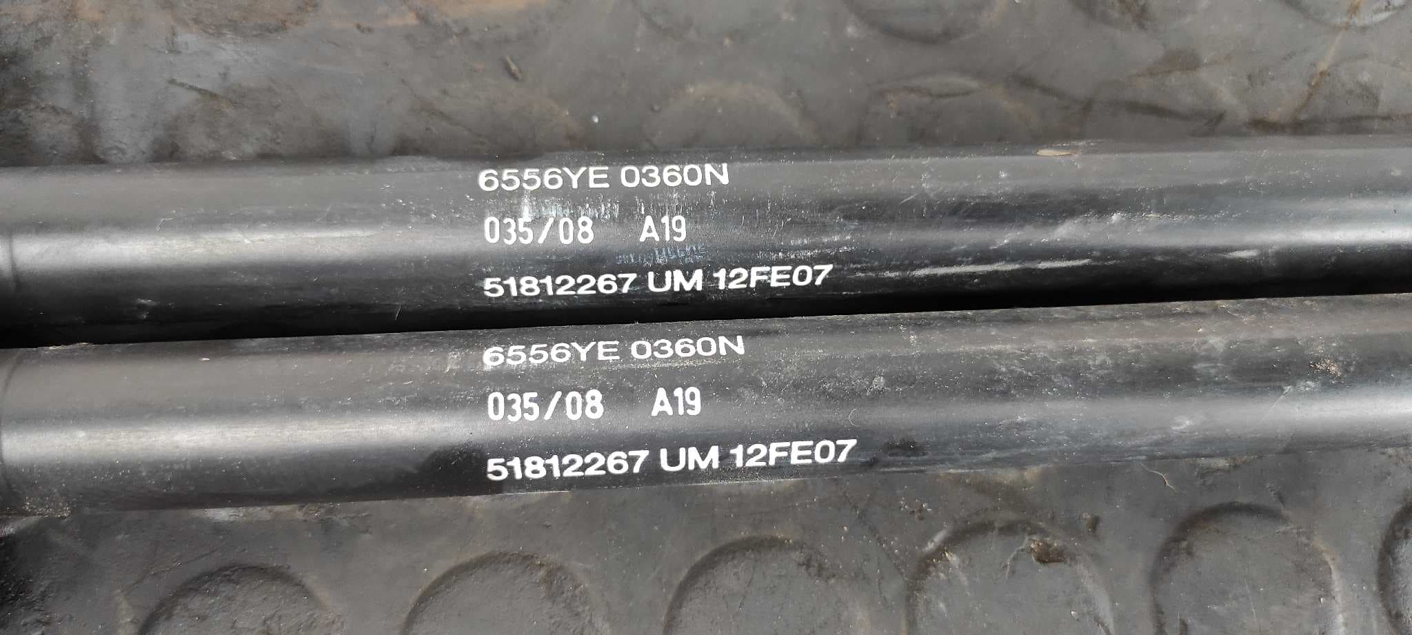 Recambio de AMORTIGUADORES MALETERO / PORTON para FIAT BRAVO (198) 1.6 16V Multijet Easy (77kW) 198A3000 referencia OEM IAM 51812267   - ROJO 2