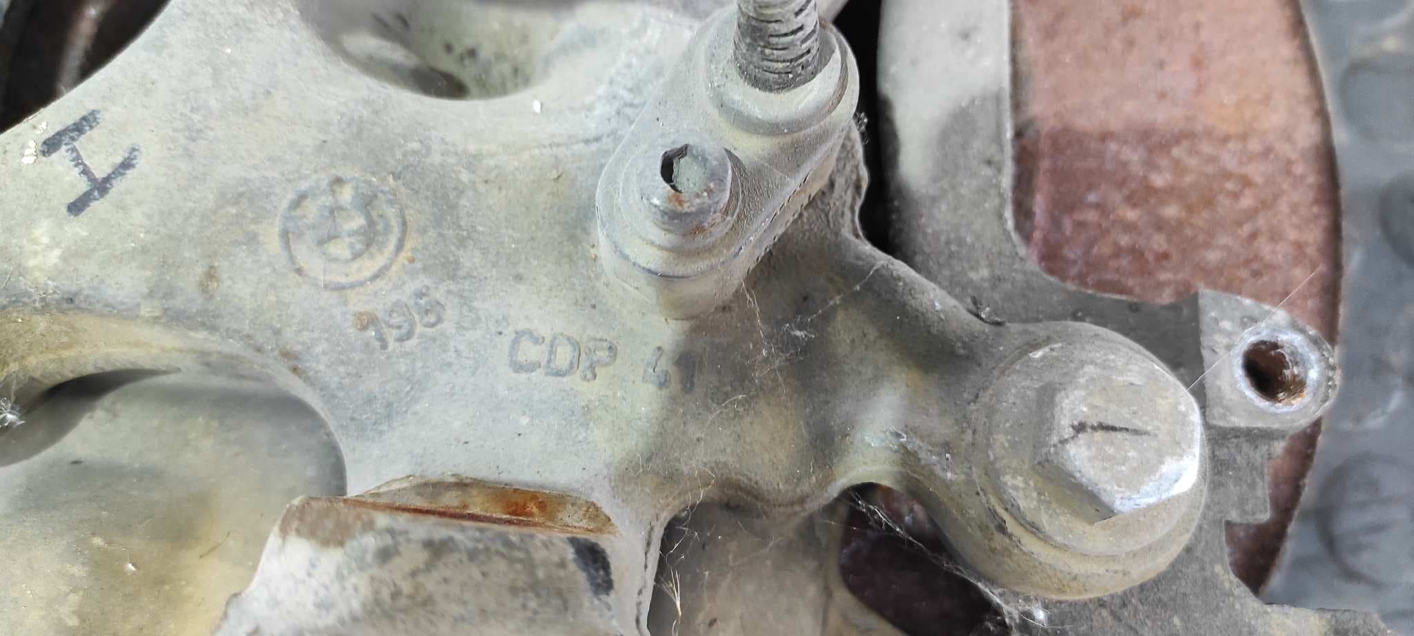 Recambio de MANGUETA DELANTERA IZQUIERDA para BMW SERIE 5 (E12) 2.8 M30B28 referencia OEM IAM CDP41   - NARANJA 5