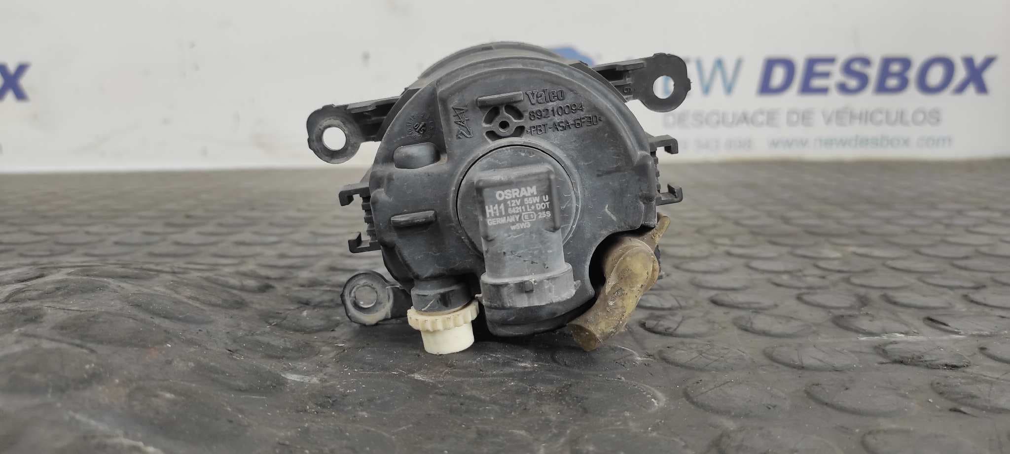 Recambio de FARO ANTINIEBLA IZQUIERDO para PEUGEOT 307 BREAK/SW (S2) SW Pack 9HZDV6TED4 referencia OEM IAM 9650001680   - GRIS 2