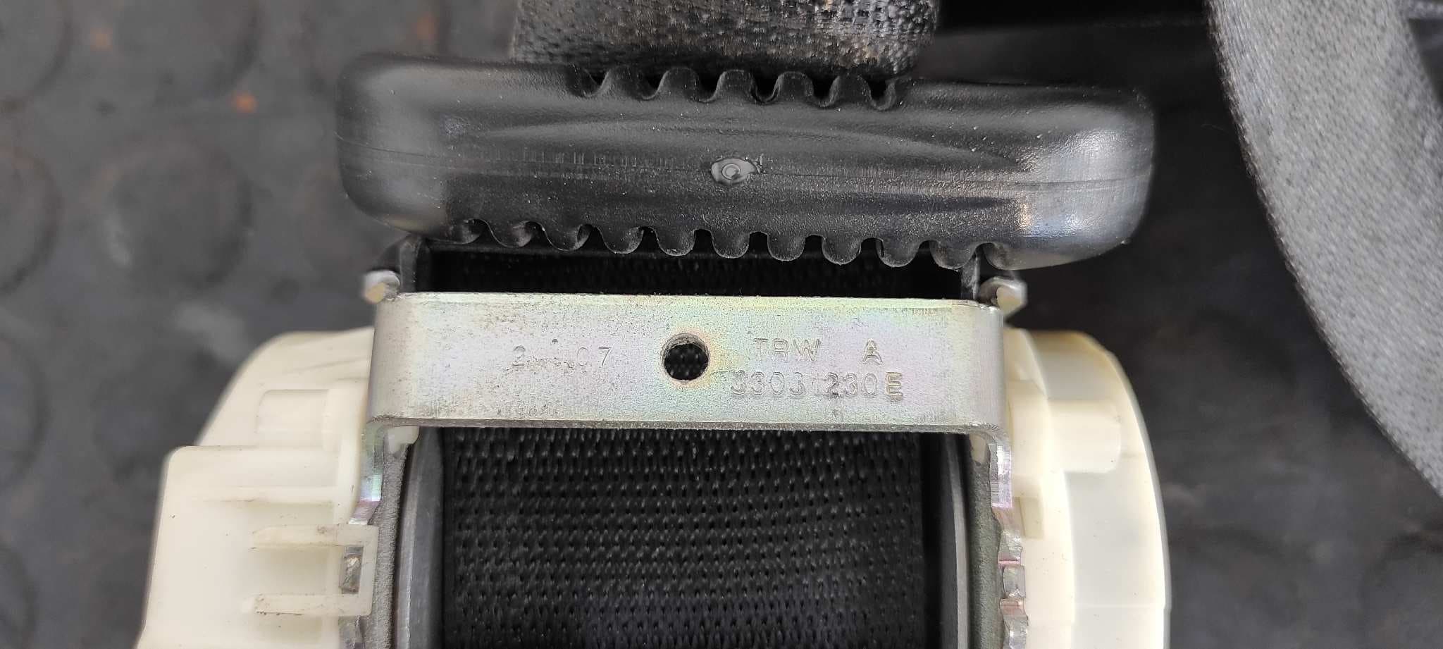 Recambio de CINTURON TRASERO DERECHO para FIAT BRAVO (198) 192A8000 referencia OEM IAM 07354463430   - GRIS 4