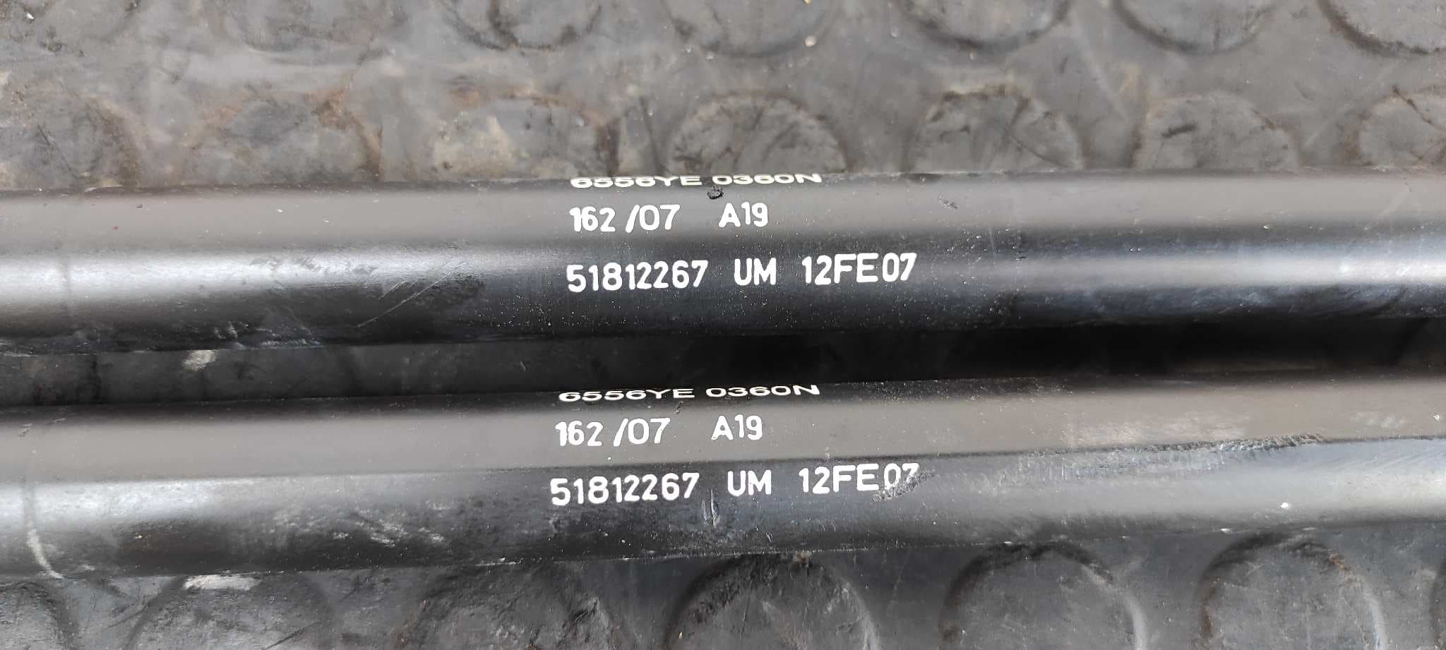 Recambio de AMORTIGUADORES MALETERO / PORTON para FIAT BRAVO (198) 1.9 8V JTD CAT 192A8000 referencia OEM IAM 51812267   - GRIS 2
