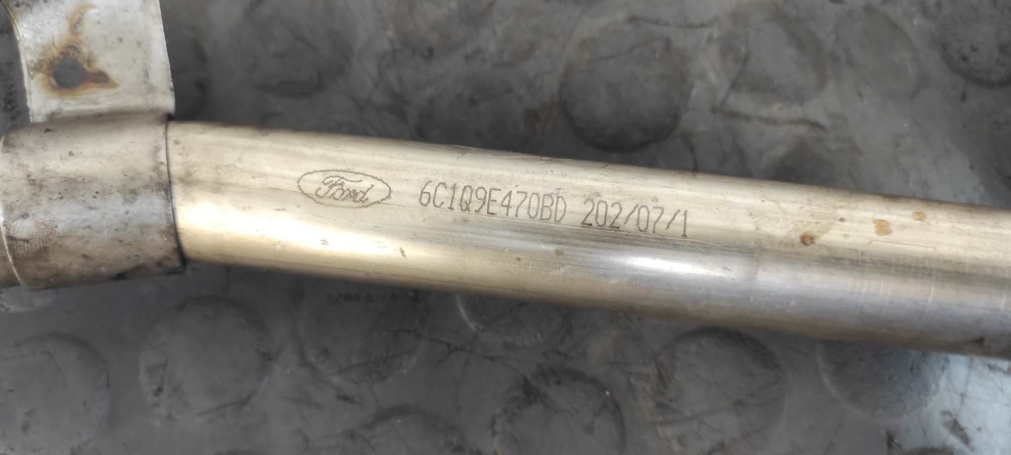 Recambio de TUBO para FORD TRANSIT CAJA ABIERTA '06 FT 330 K   Cabina simple, corta H9FB referencia OEM IAM 6C1Q9E470BD   - BLANCO 5